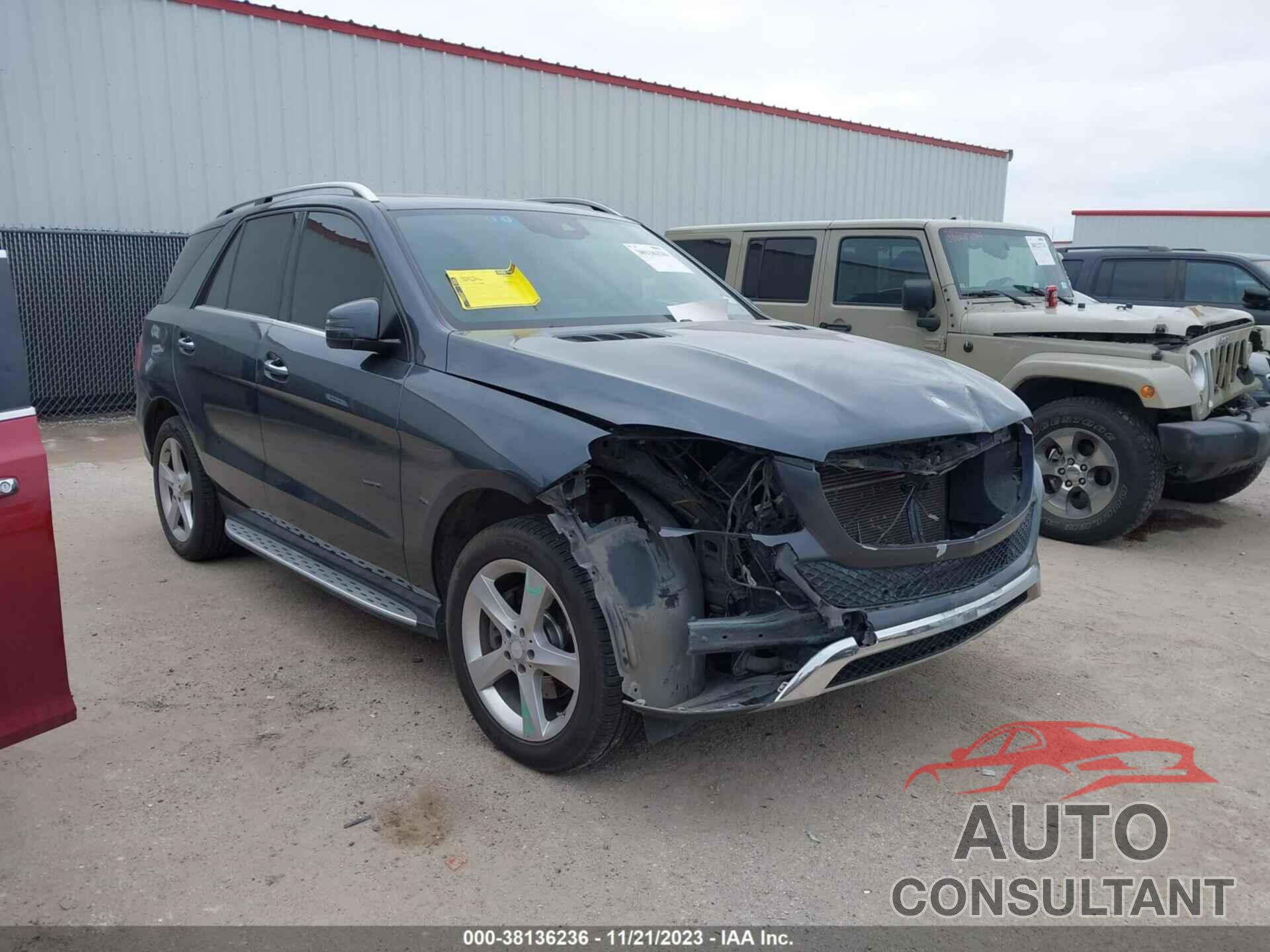 MERCEDES-BENZ GLE 350 2016 - 4JGDA5HB5GA754335