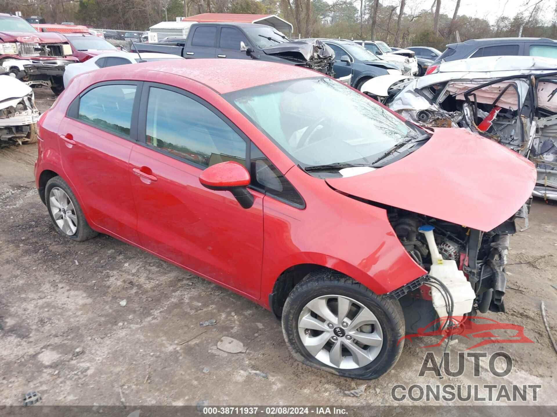 KIA RIO 2016 - KNADN5A39G6590289