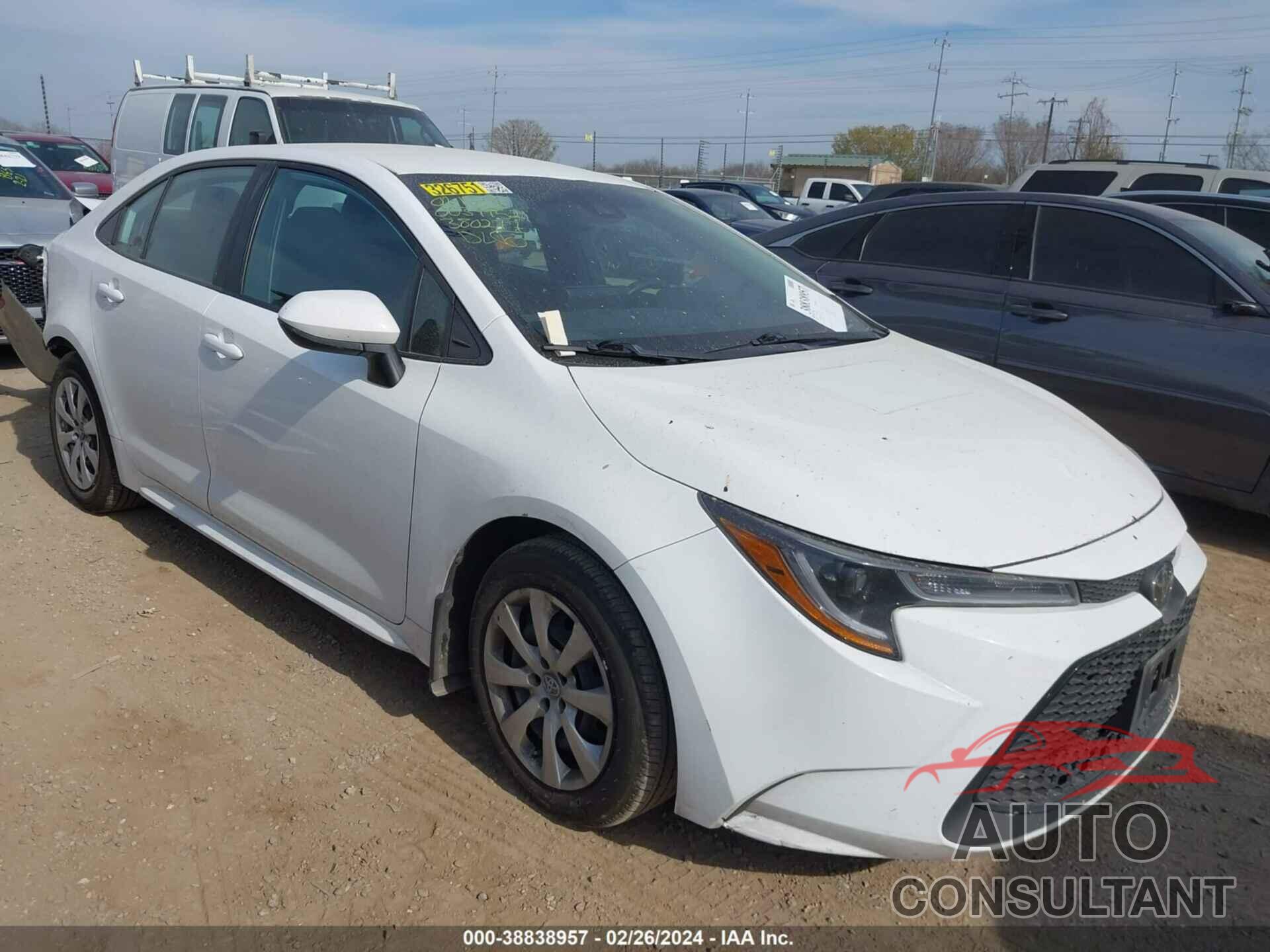 TOYOTA COROLLA 2022 - 5YFEPMAE0NP380277