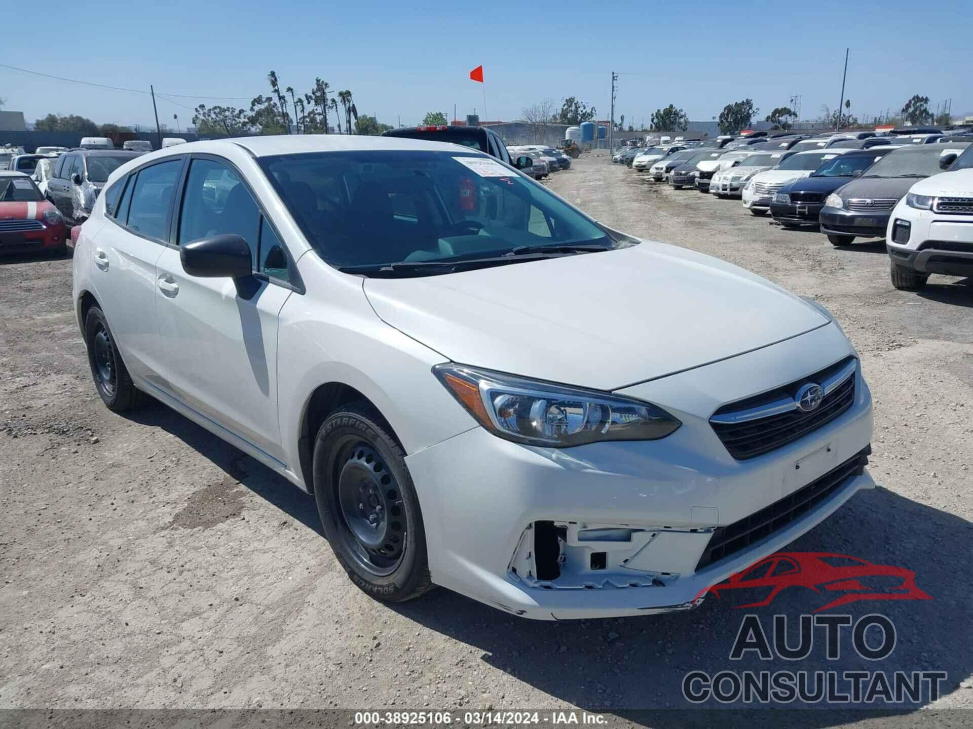 SUBARU IMPREZA 2020 - 4S3GTAB60L3716686