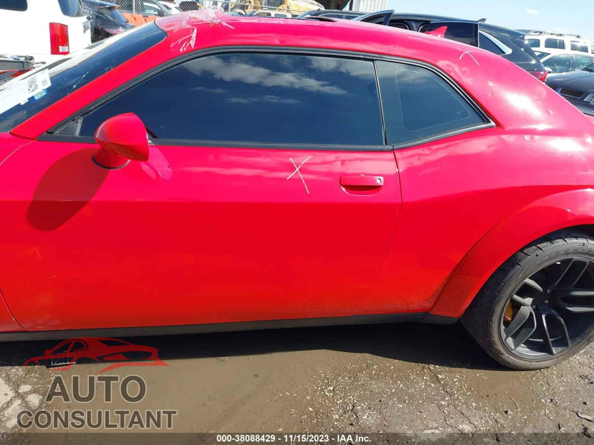 DODGE CHALLENGER 2019 - 2C3CDZFJ2KH691377