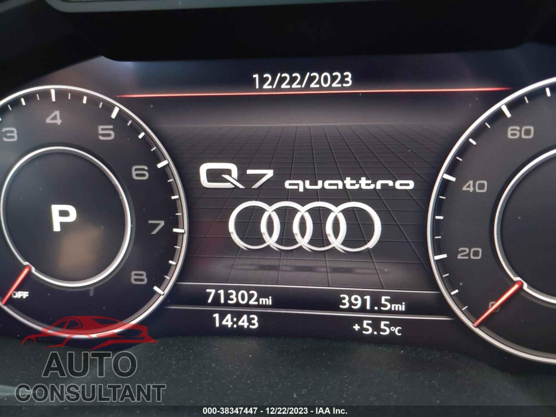 AUDI Q7 2018 - WA1LAAF71JD044999