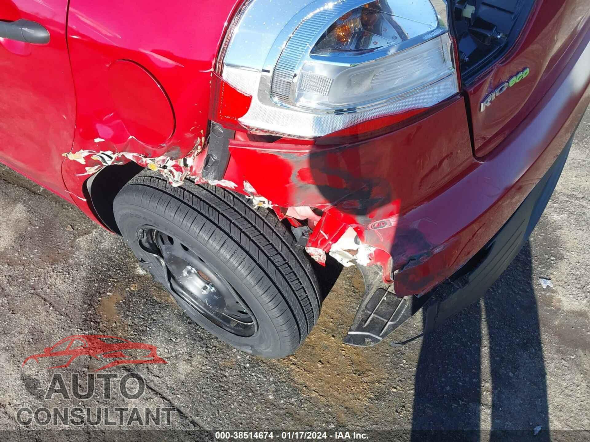 KIA RIO 2017 - KNADN5A36H6013706