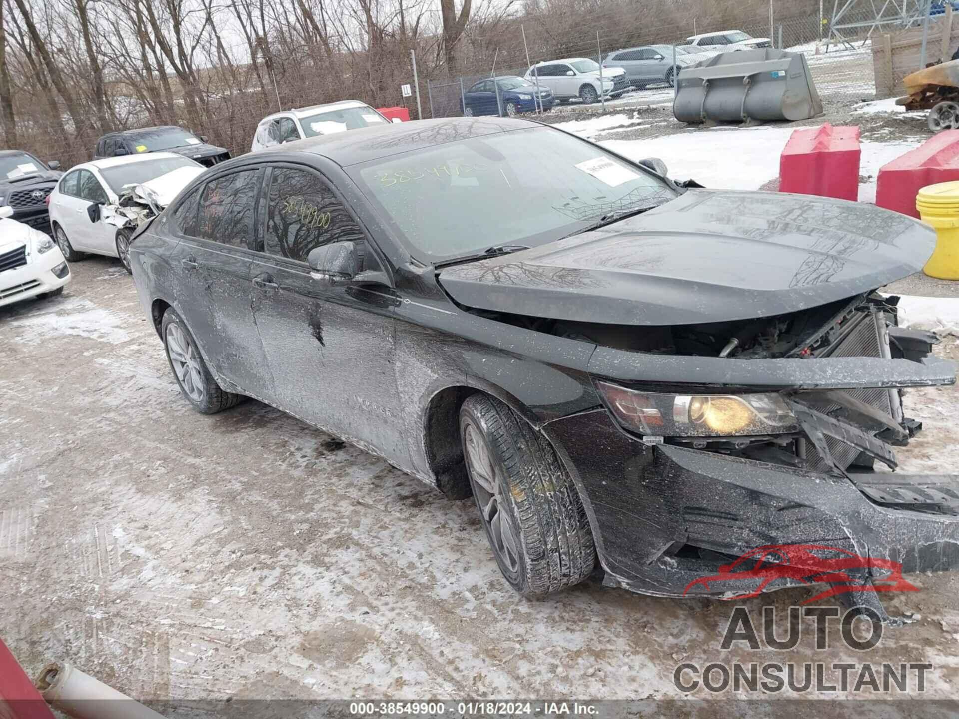 CHEVROLET IMPALA 2017 - 2G1105S34H9198245