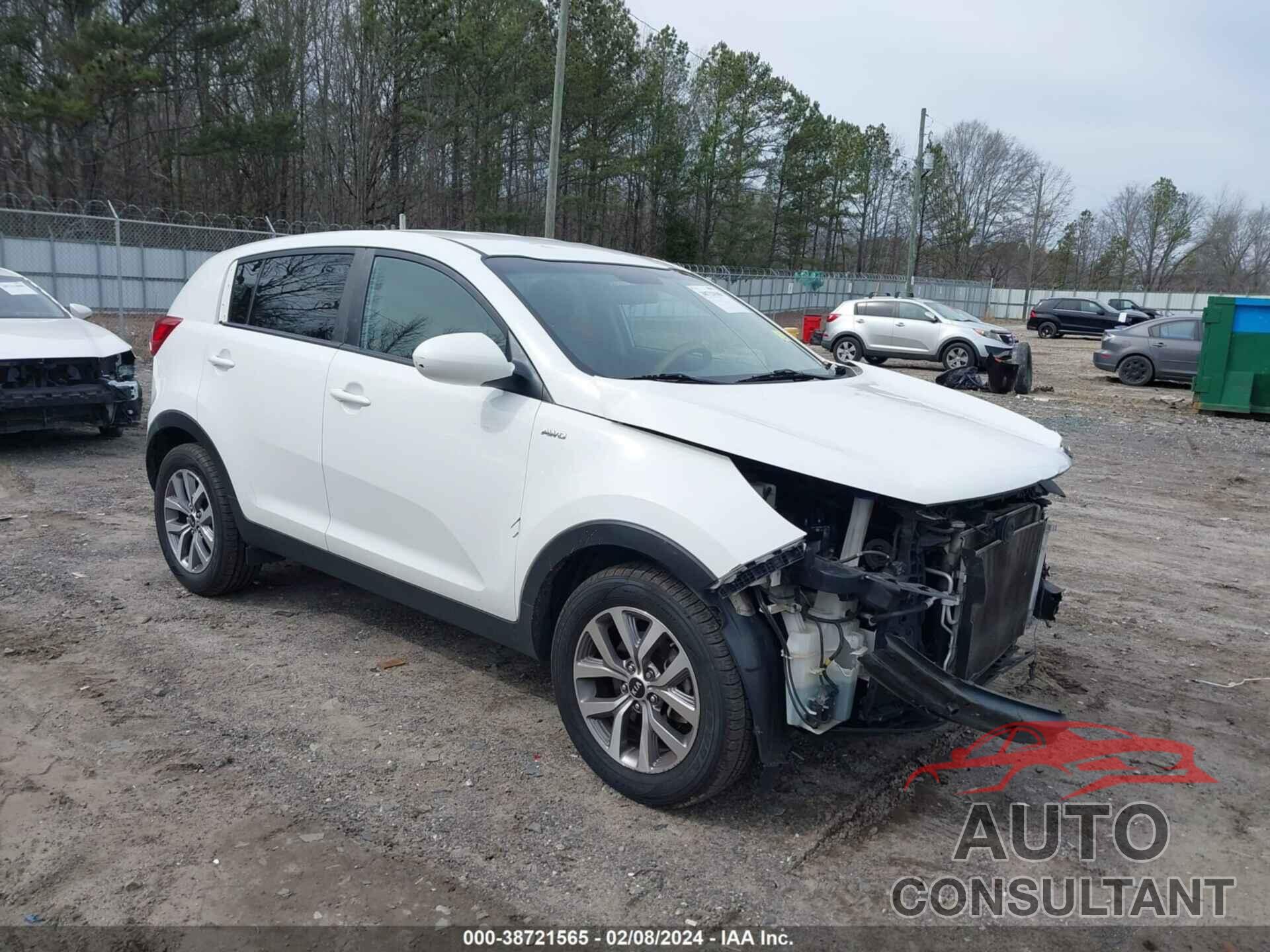 KIA SPORTAGE 2016 - KNDPBCAC2G7878887