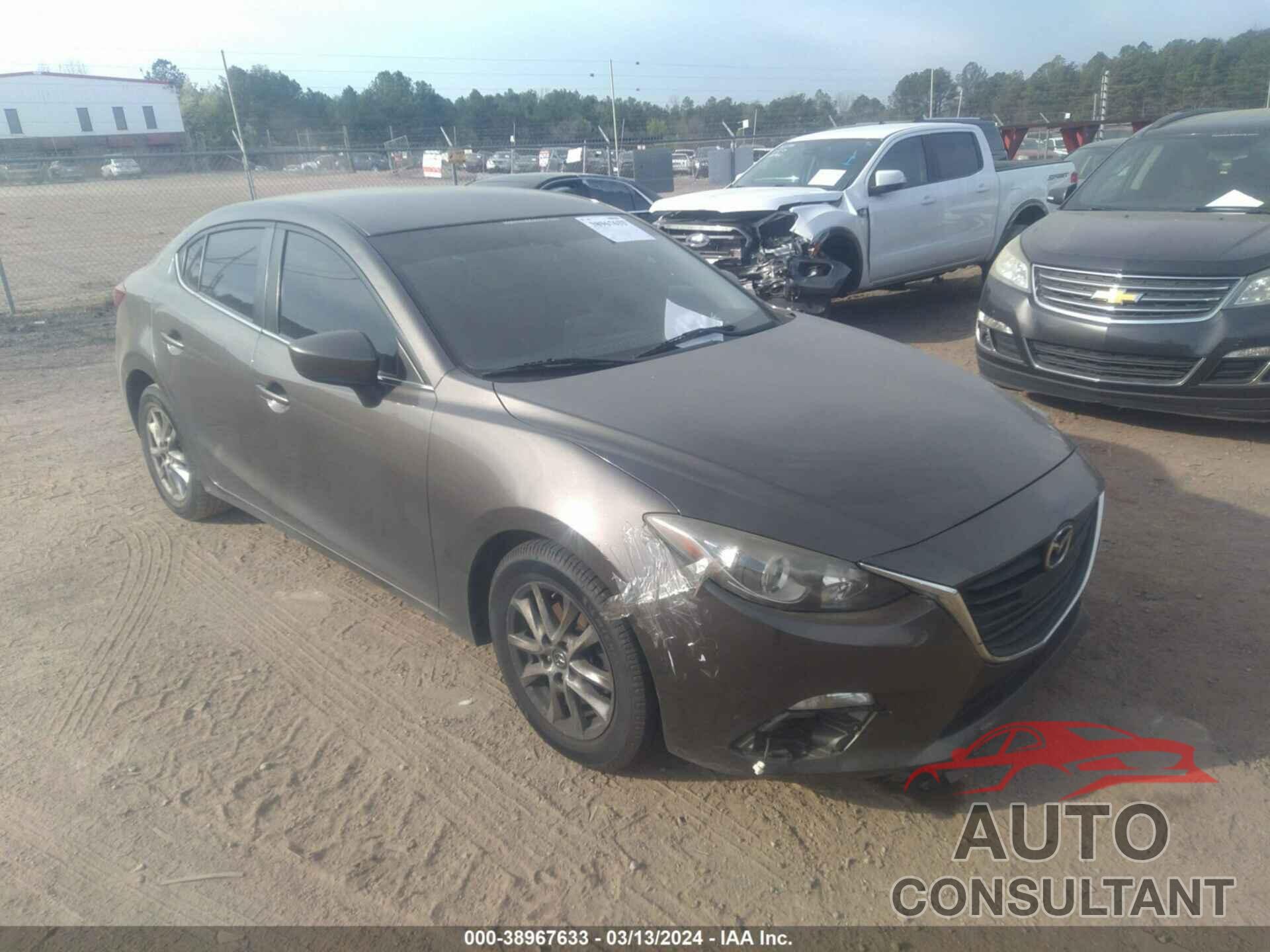 MAZDA 3 2016 - JM1BM1U72G1333069