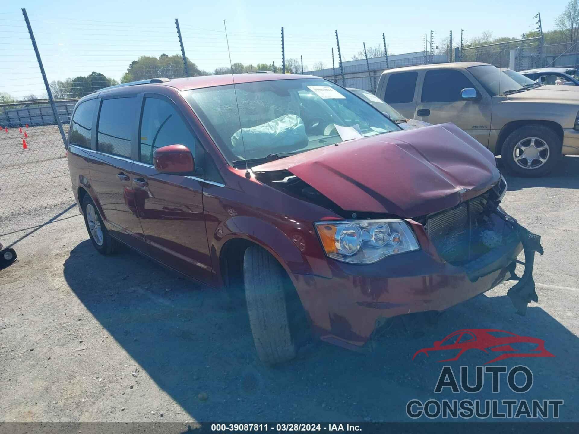 DODGE GRAND CARAVAN 2019 - 2C4RDGCG3KR744827