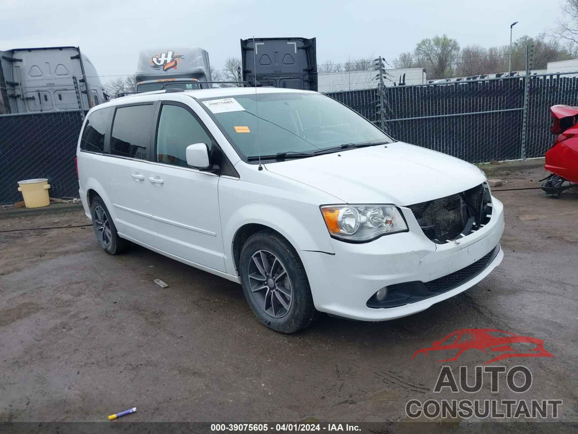 DODGE GRAND CARAVAN 2017 - 2C4RDGCG3HR557628