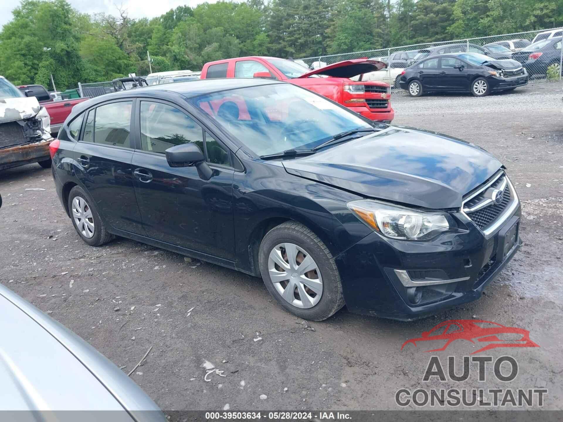 SUBARU IMPREZA 2016 - JF1GPAA67G8222071