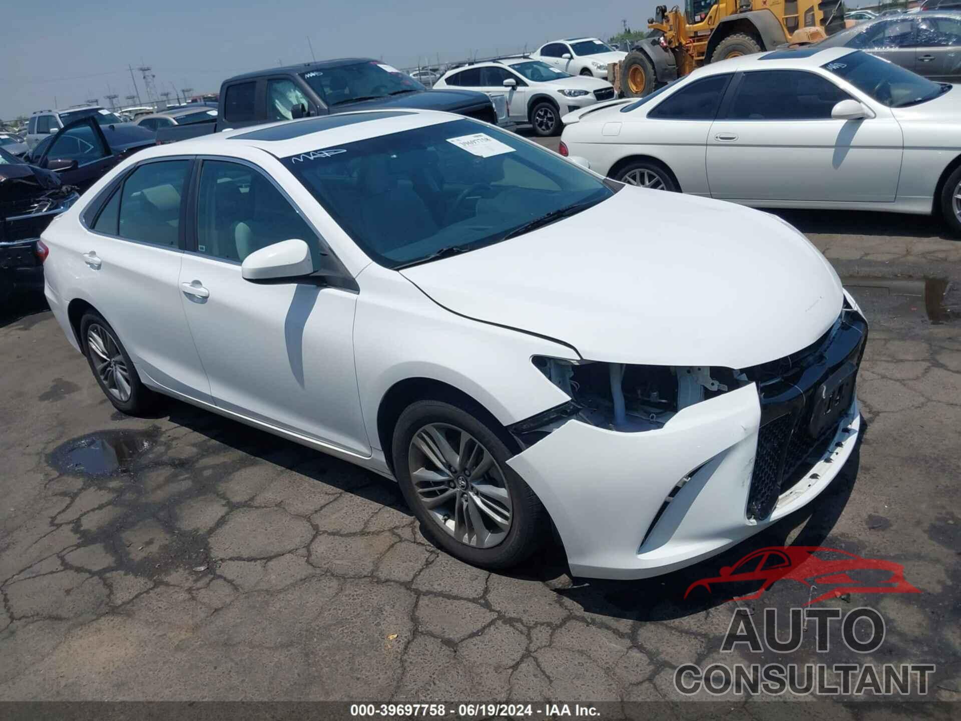 TOYOTA CAMRY 2017 - 4T1BF1FK5HU385934