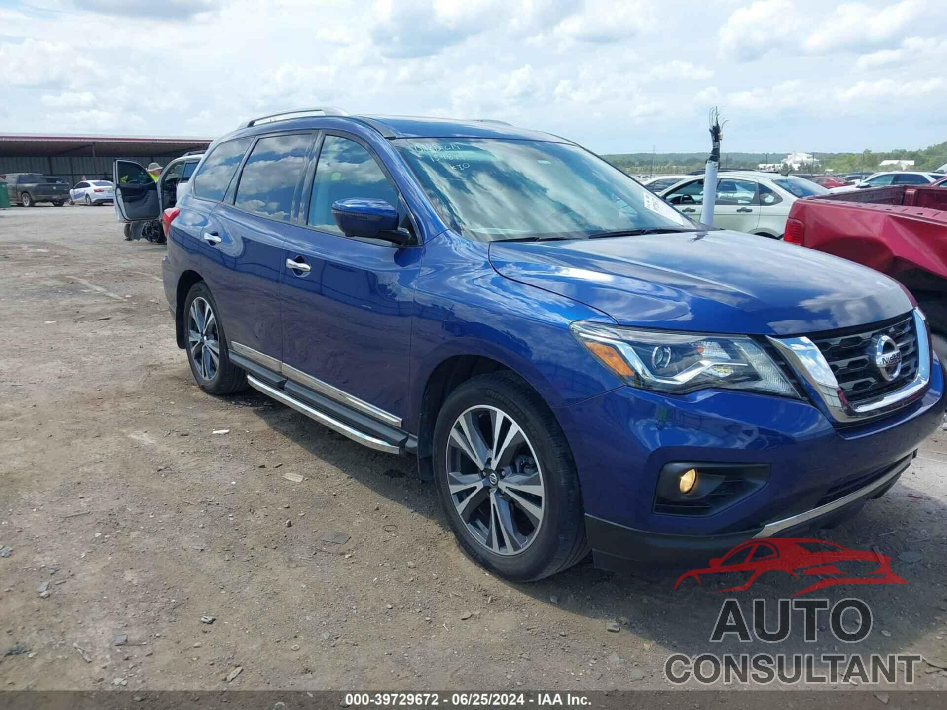 NISSAN PATHFINDER 2019 - 5N1DR2MM2KC629255