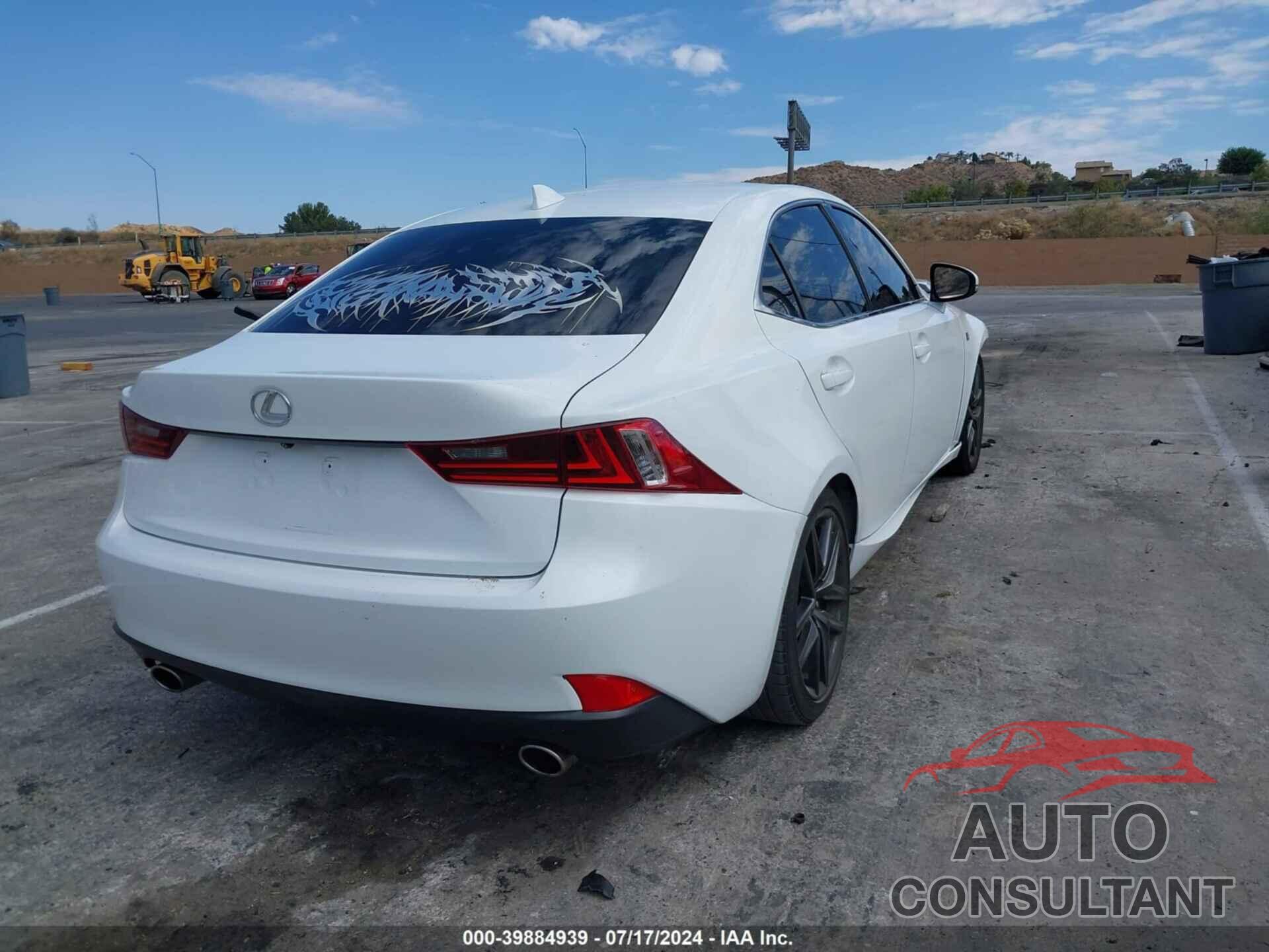 LEXUS IS 200T 2016 - JTHBA1D25G5015418