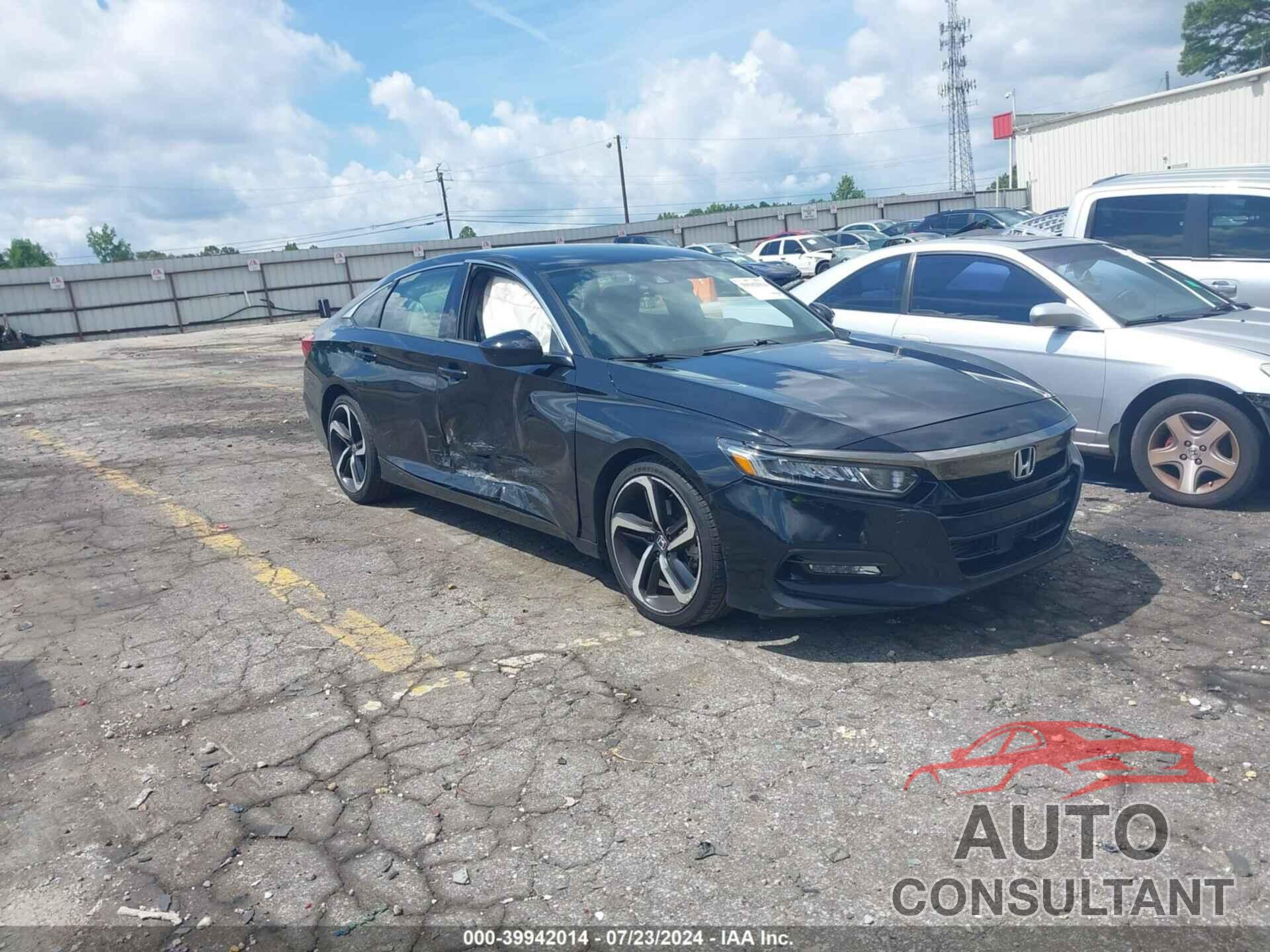 HONDA ACCORD 2018 - 1HGCV1F3XJA158607