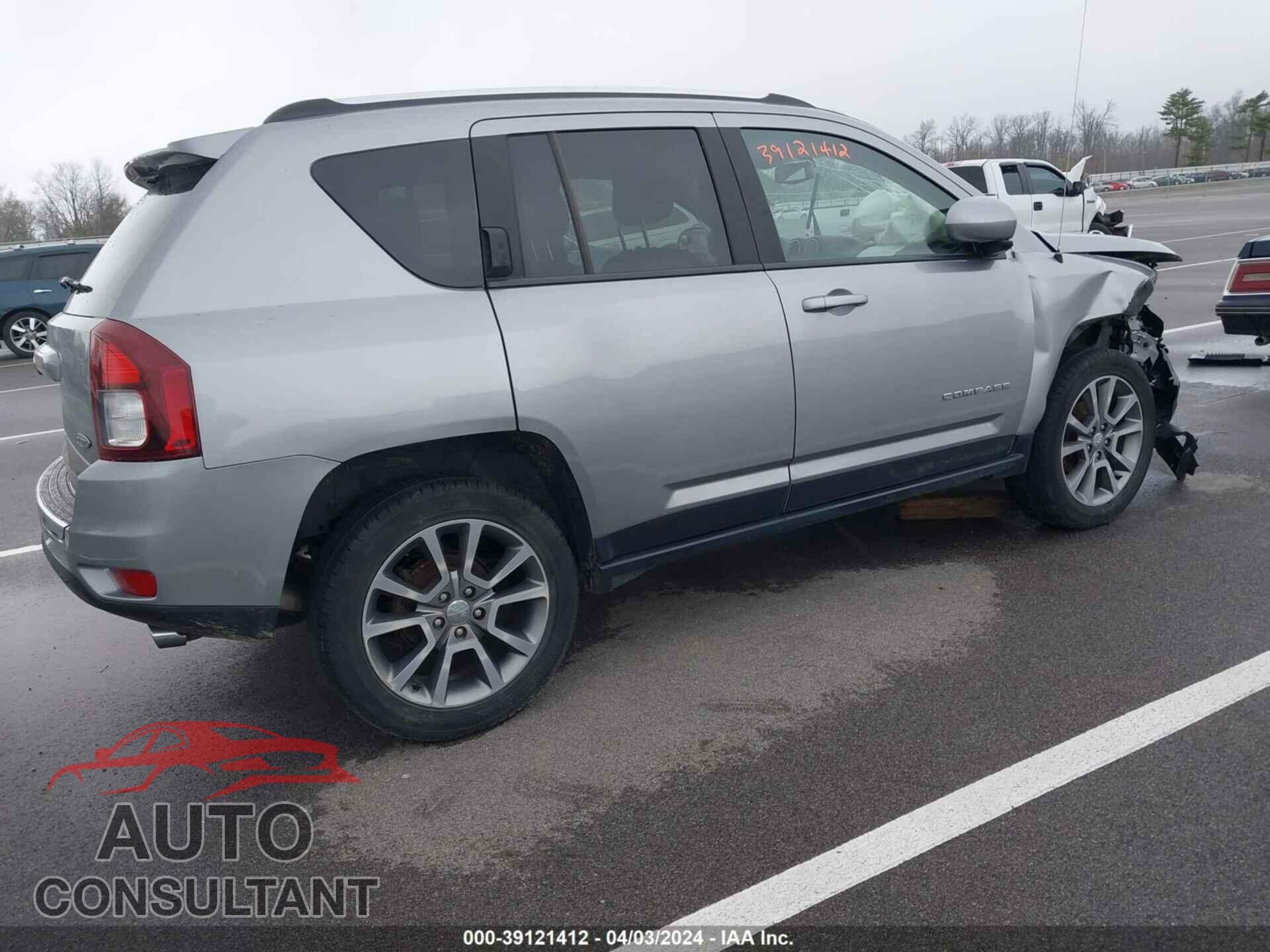 JEEP COMPASS 2017 - 1C4NJDEB4HD188725