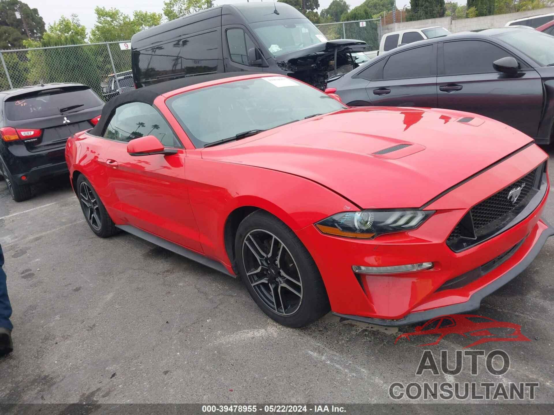 FORD MUSTANG 2018 - 1FATP8UH9J5110143