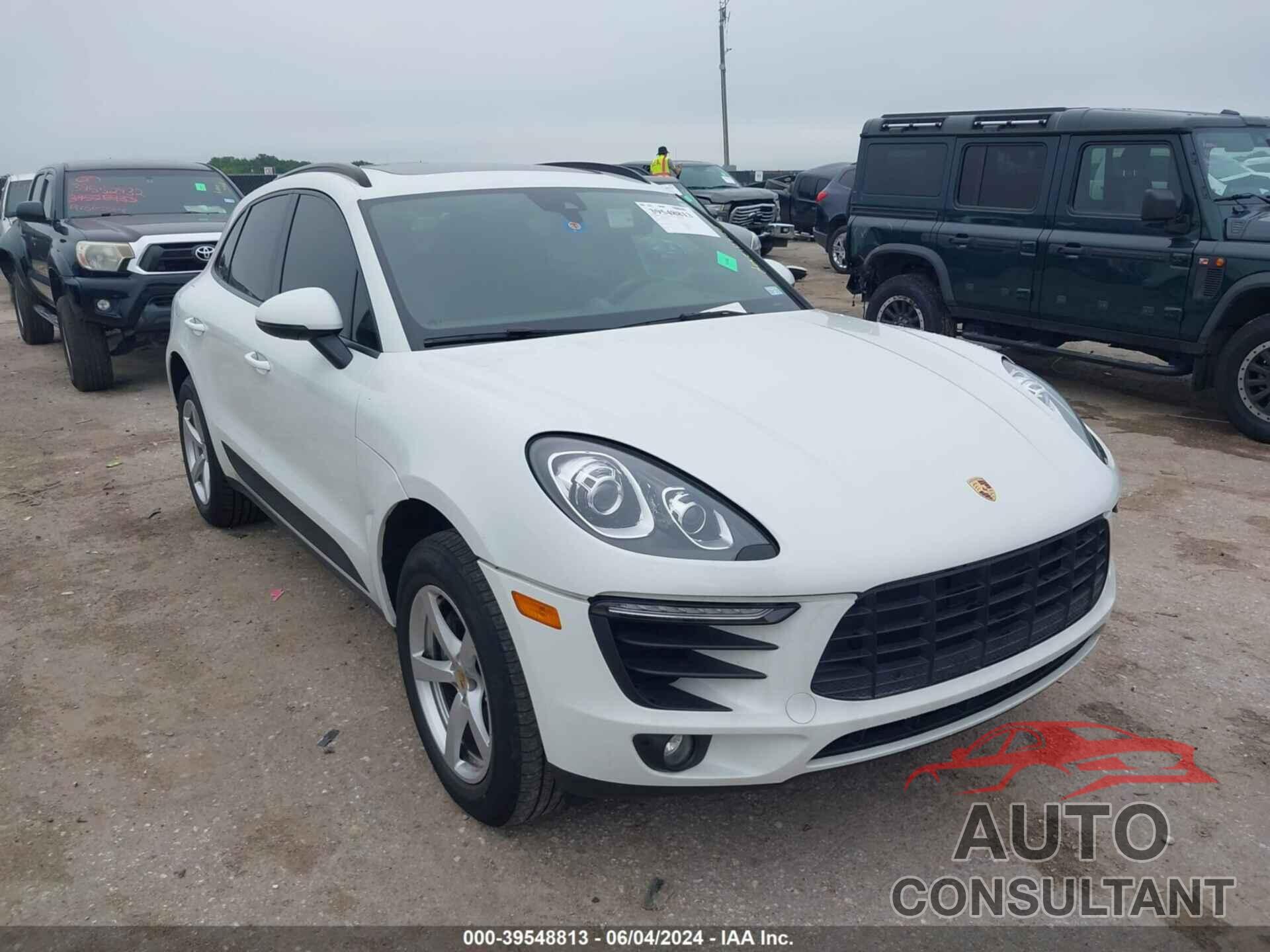 PORSCHE MACAN 2017 - WP1AA2A50HLB83836