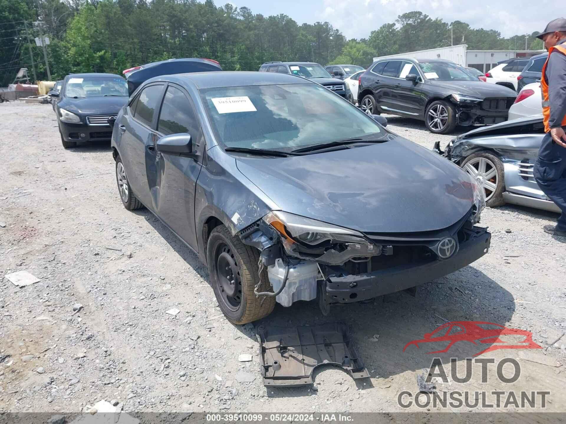 TOYOTA COROLLA 2019 - 2T1BURHE0KC175679