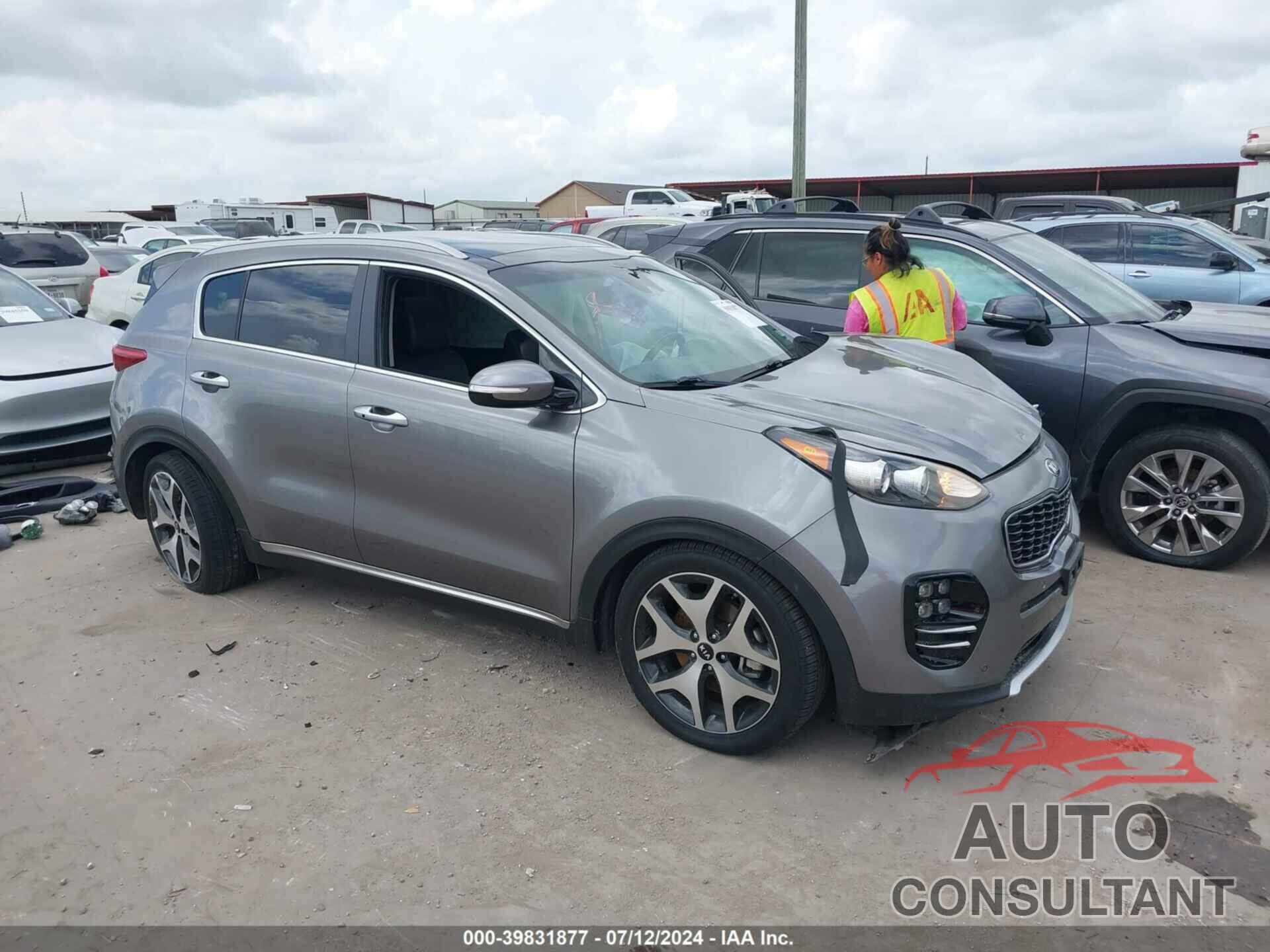 KIA SPORTAGE 2017 - KNDPR3A60H7052904