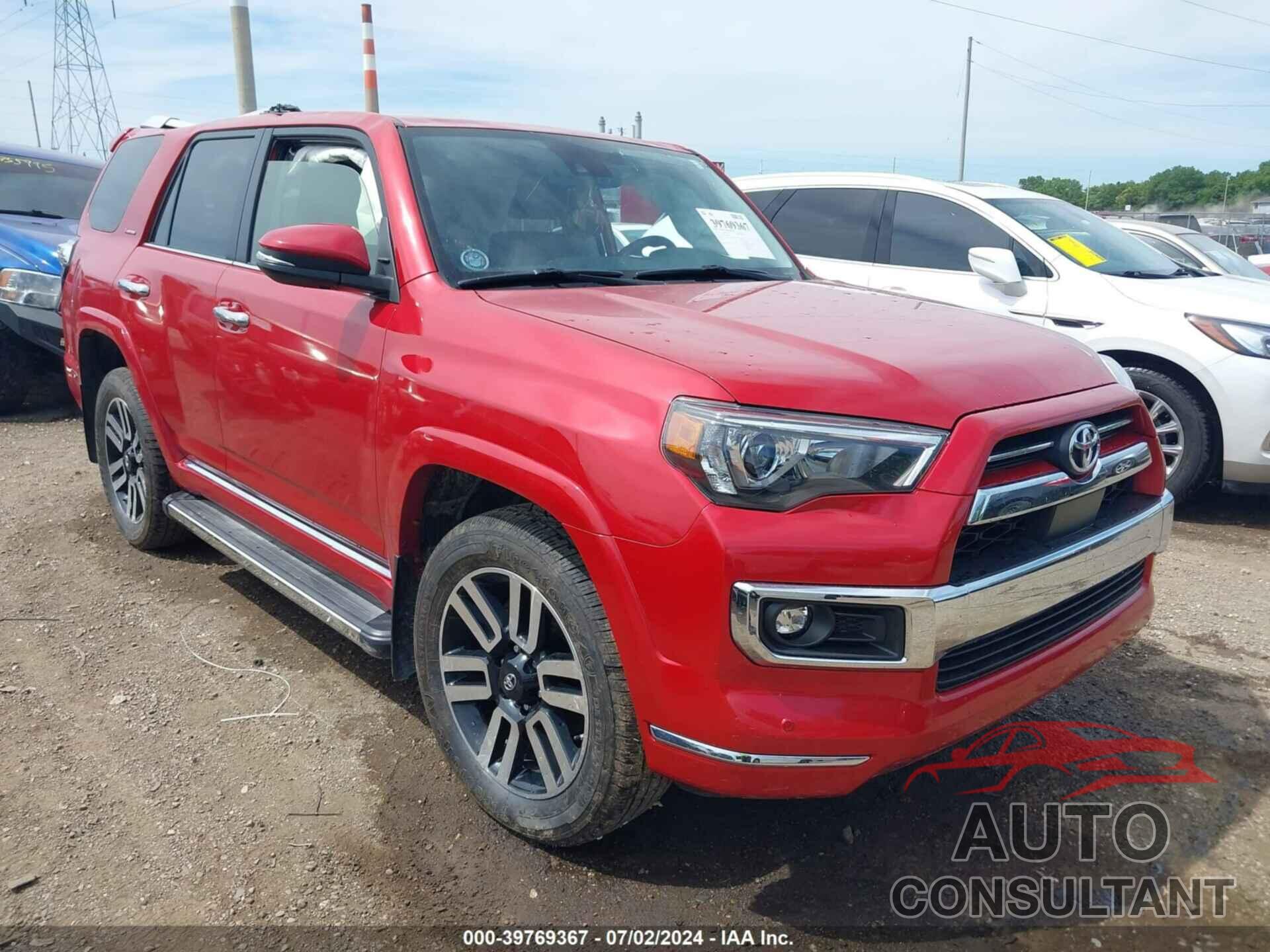 TOYOTA 4RUNNER 2021 - JTEKU5JR1M5913331