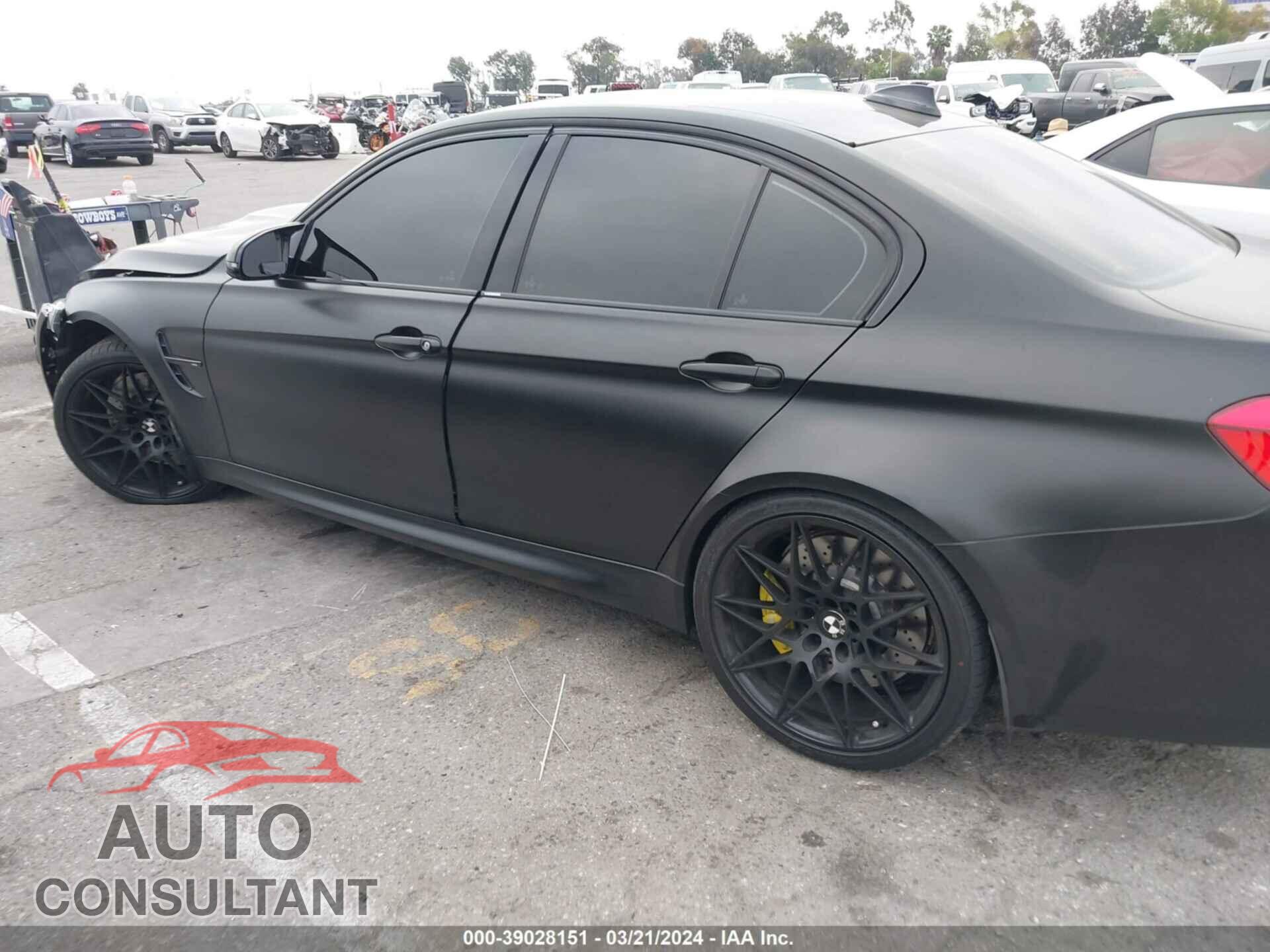 BMW M3 2016 - WBS8M9C5XG5D30725