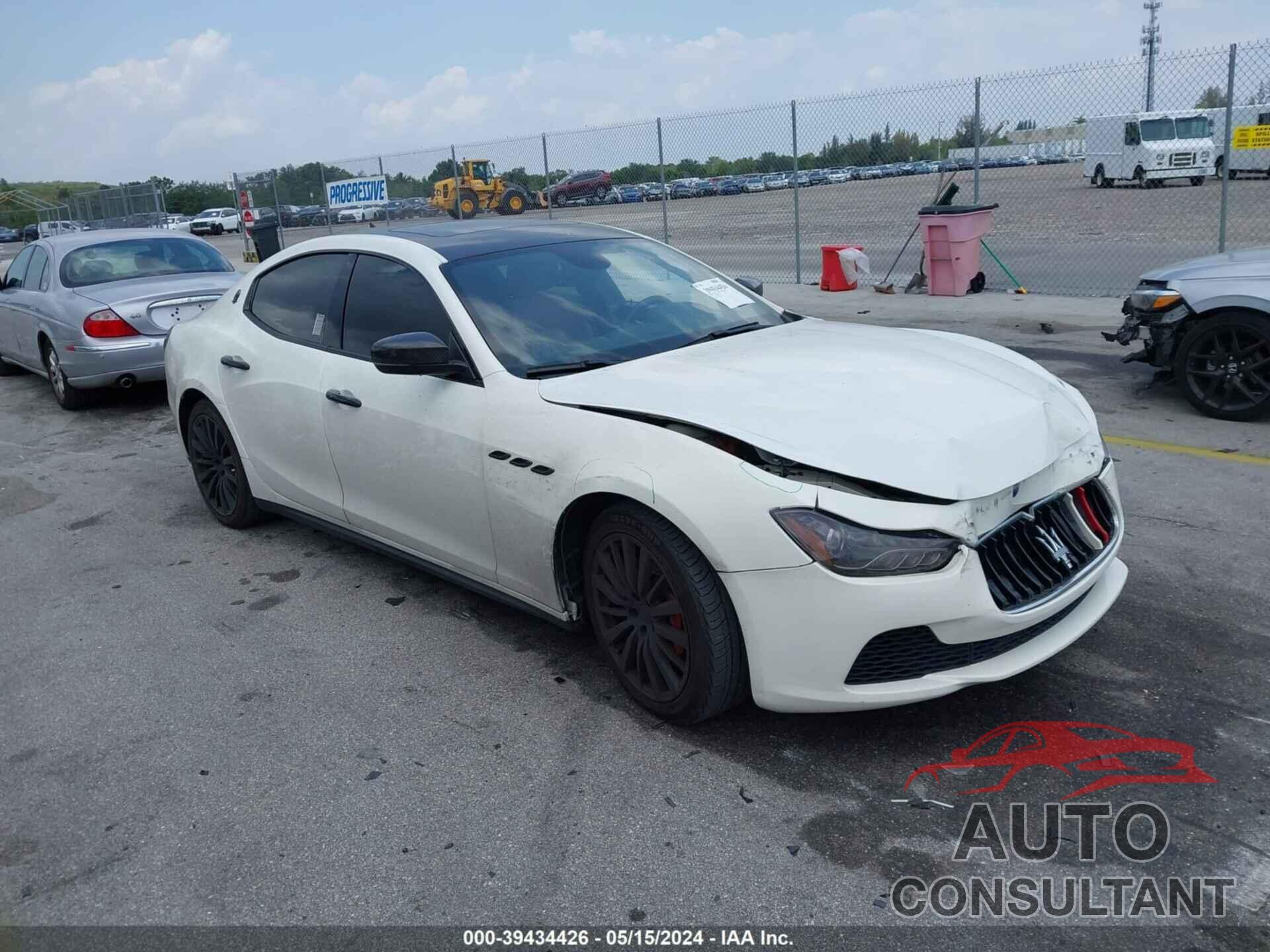 MASERATI GHIBLI 2017 - ZAM57XSA9H1248393