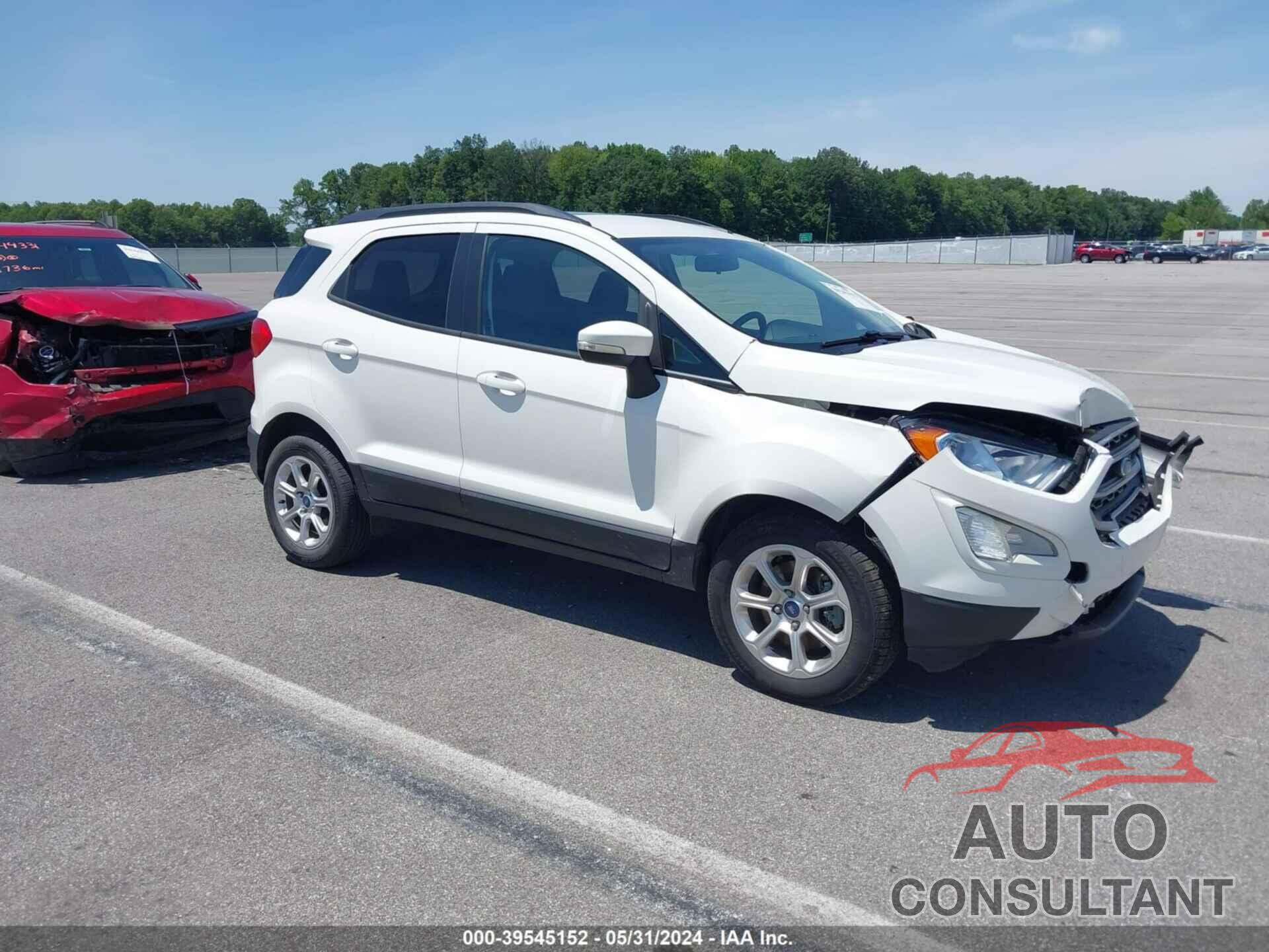 FORD ECOSPORT 2018 - MAJ3P1TE0JC201960