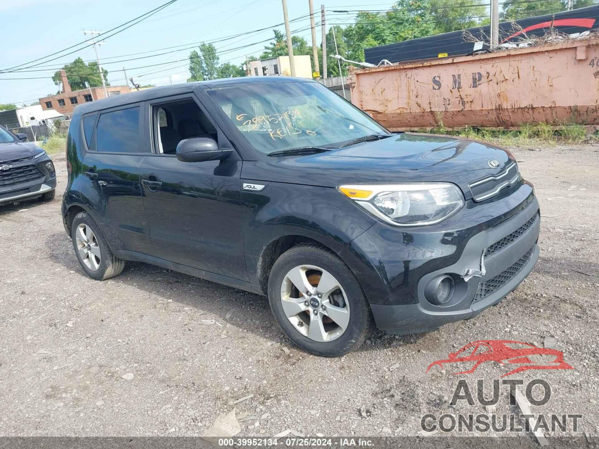 KIA SOUL 2018 - KNDJN2A28J7562805