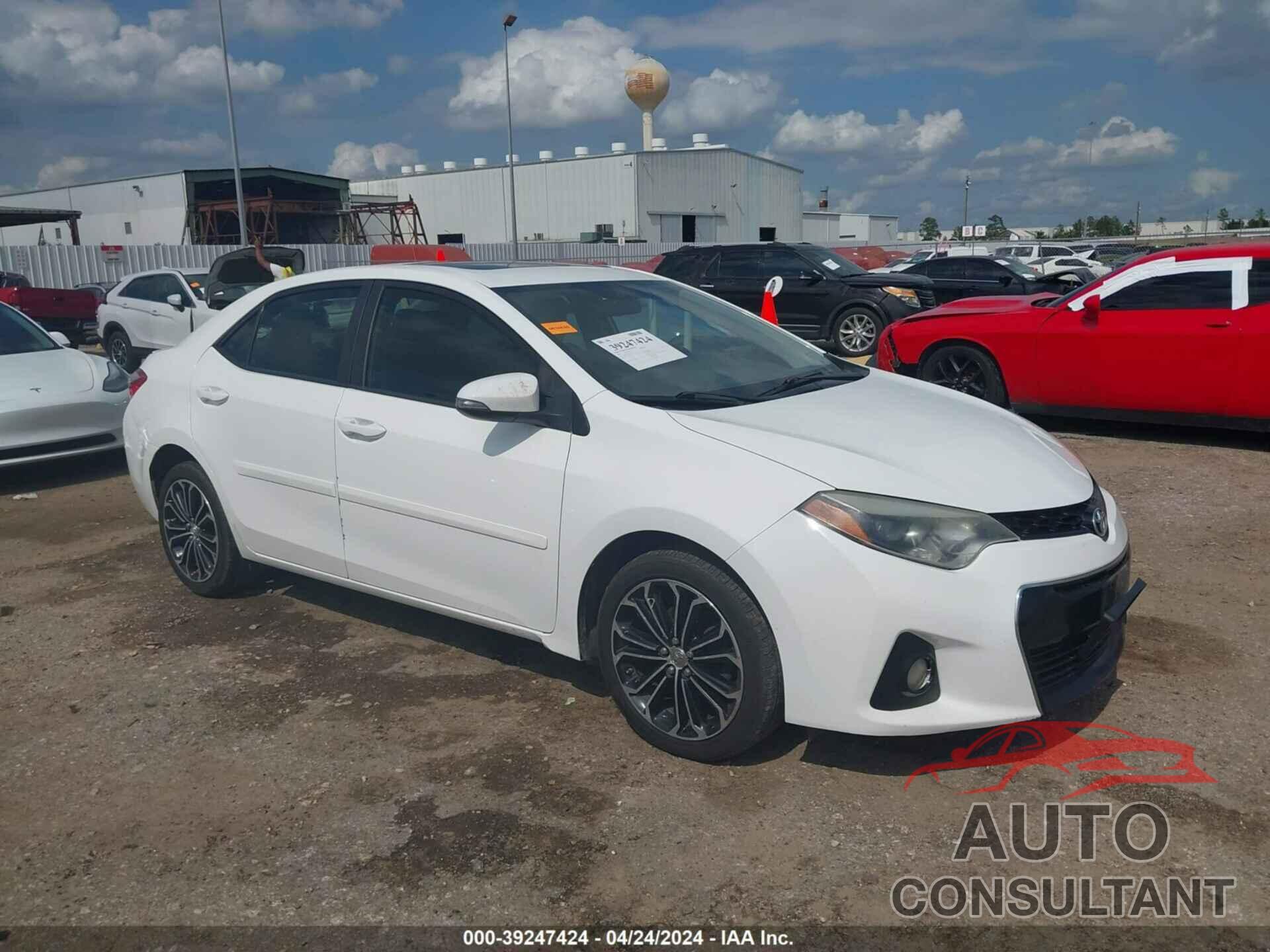 TOYOTA COROLLA 2016 - 5YFBURHE7GP369407