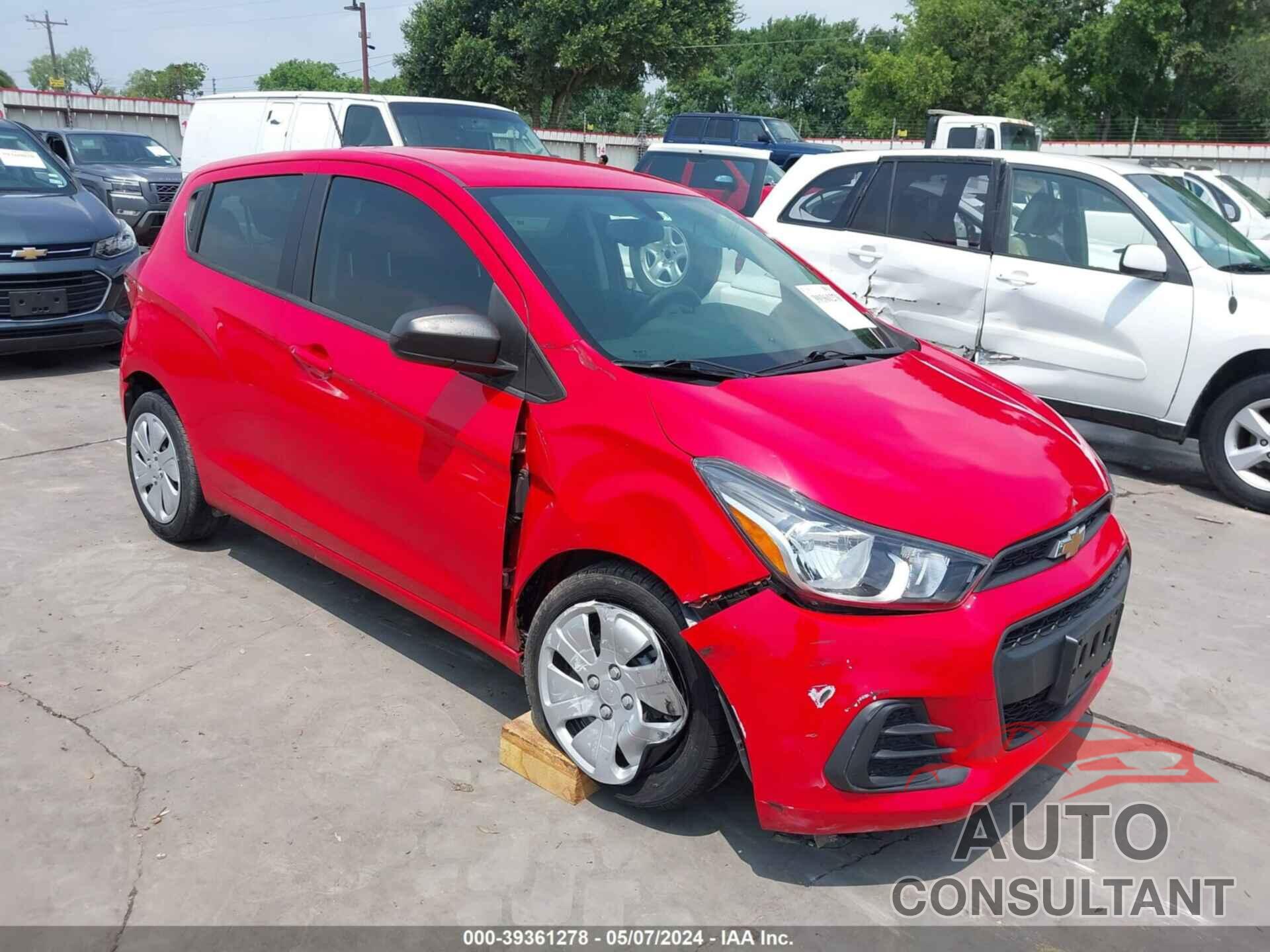 CHEVROLET SPARK 2018 - KL8CB6SAXJC469363