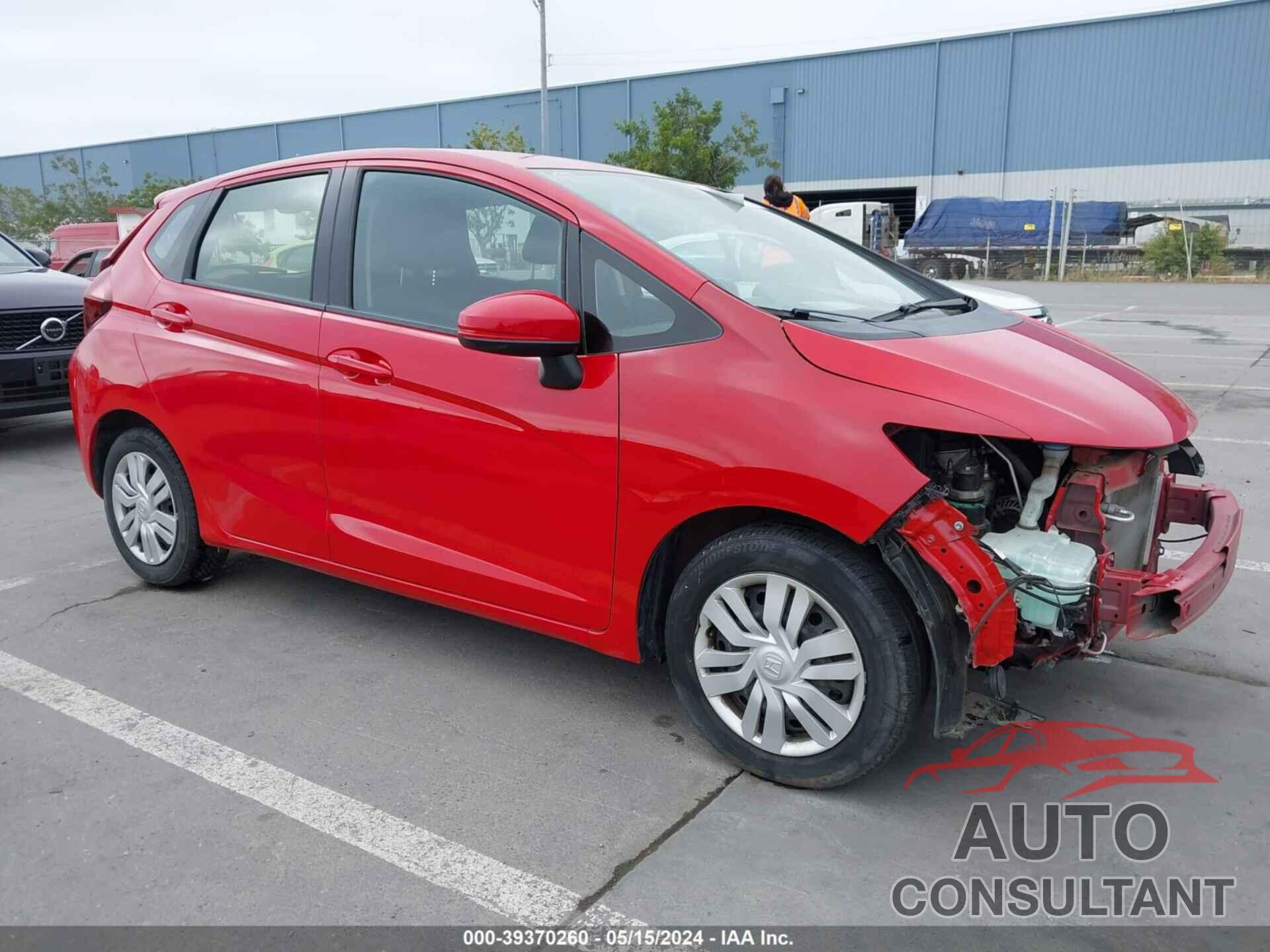 HONDA FIT 2016 - JHMGK5H51GS003296