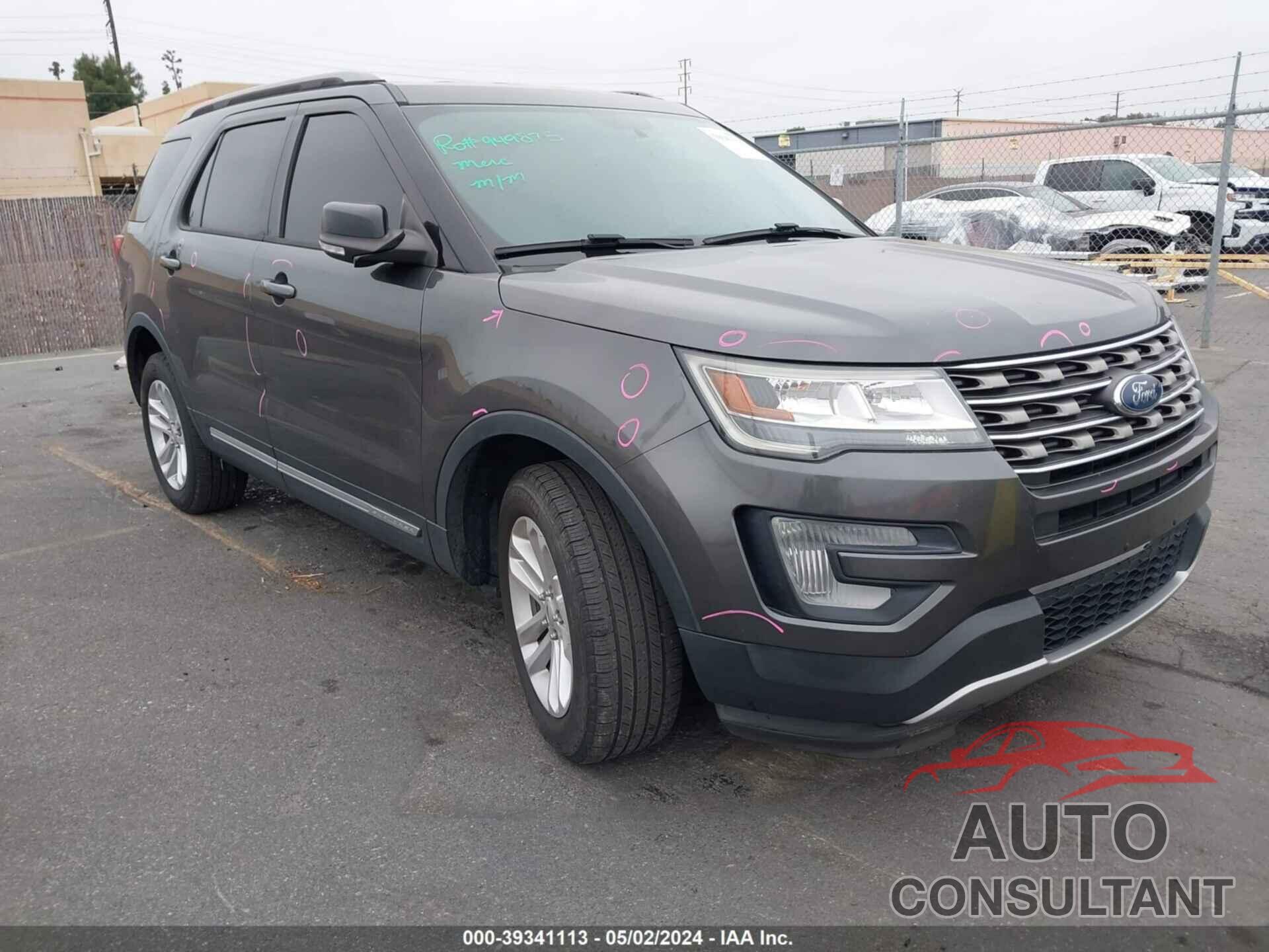 FORD EXPLORER 2017 - 1FM5K7DH0HGD55726