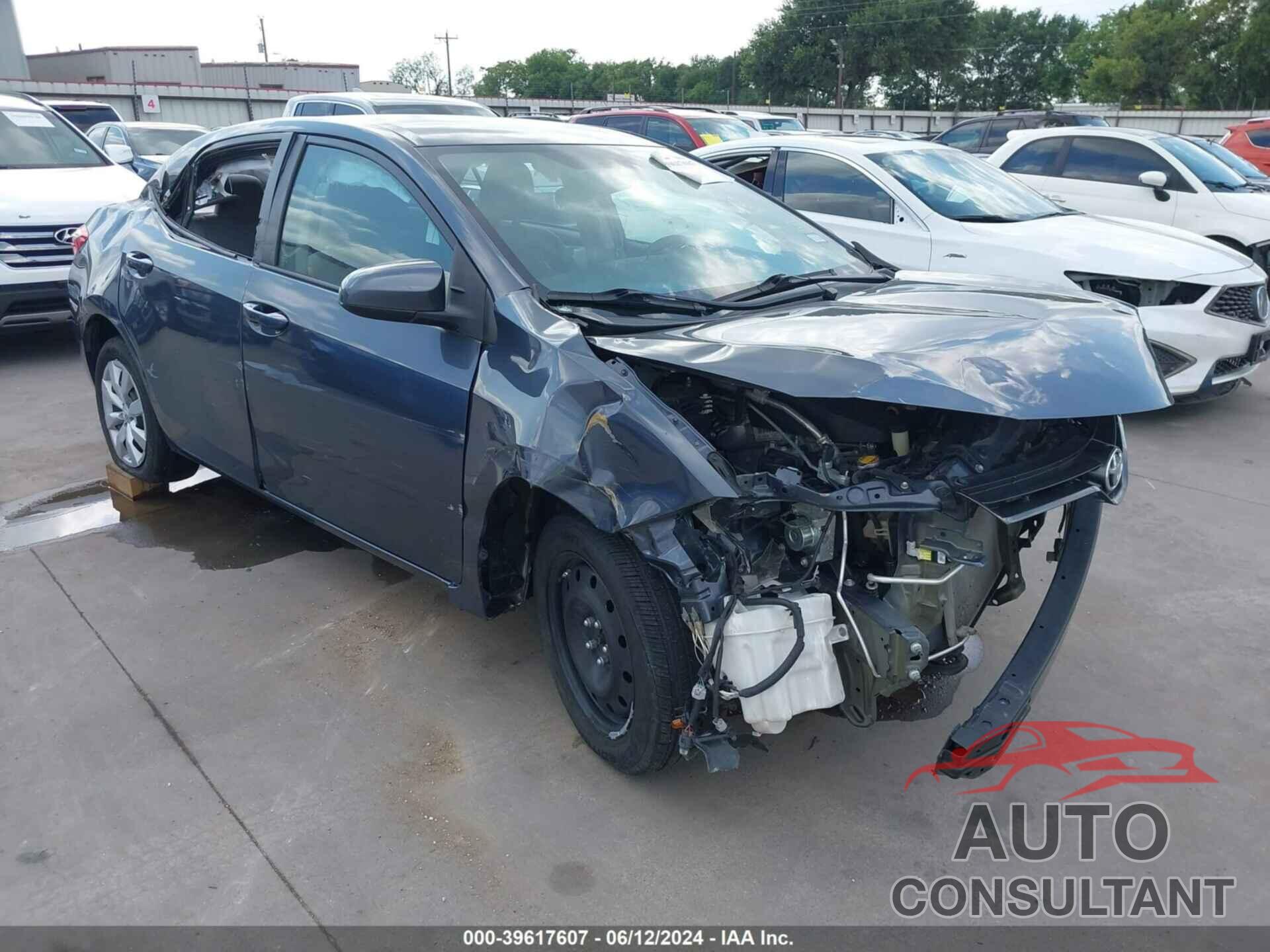 TOYOTA COROLLA 2016 - 5YFBURHE1GP537154