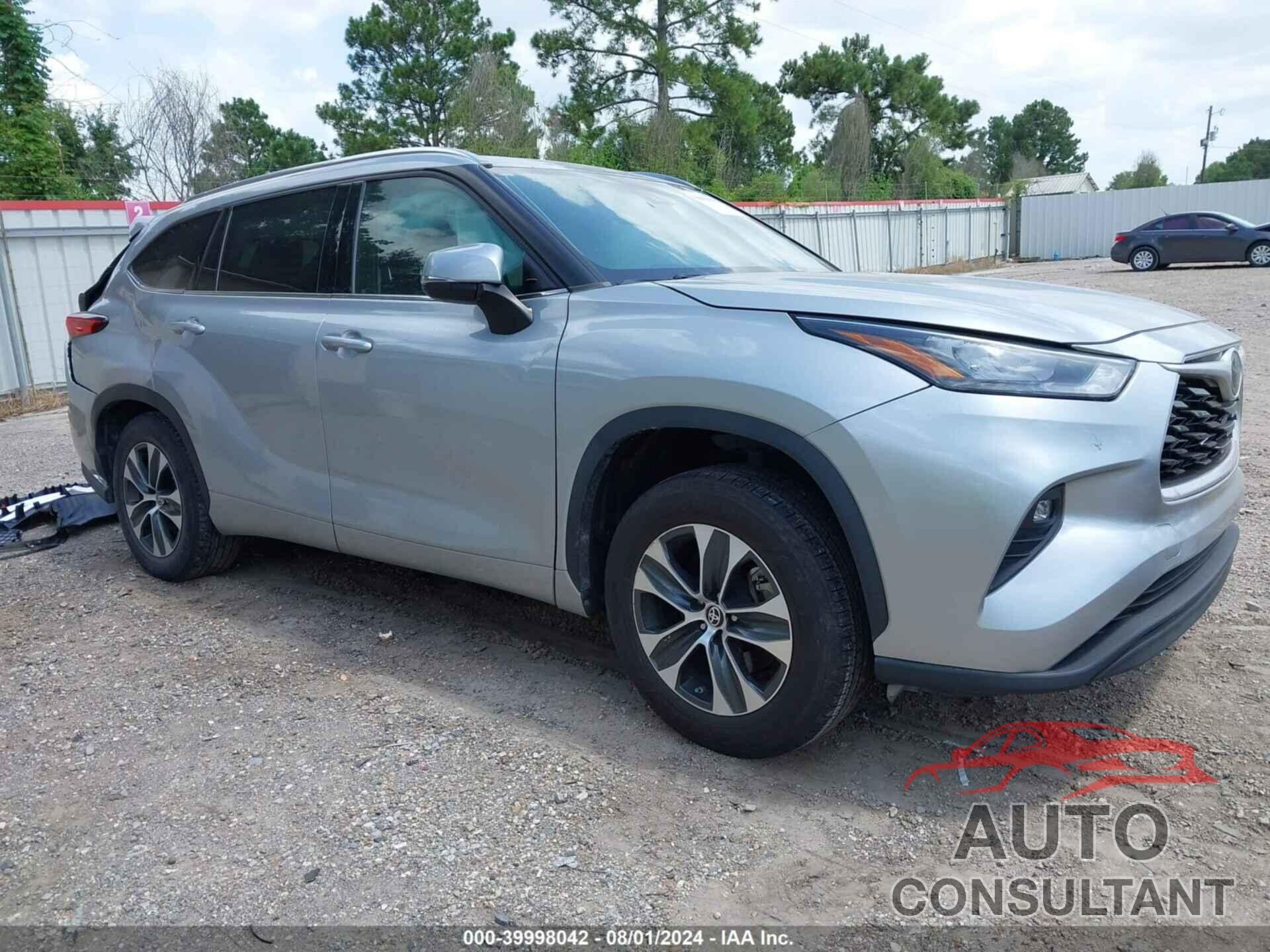 TOYOTA HIGHLANDER 2020 - 5TDGZRAH5LS509015