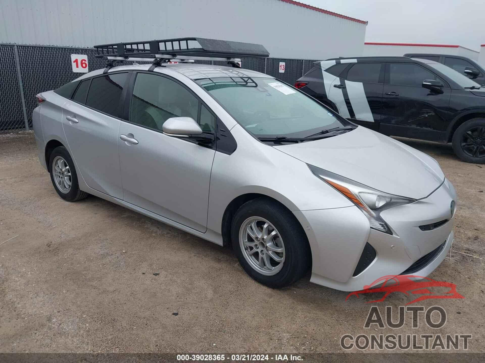 TOYOTA PRIUS 2017 - JTDKBRFU4H3560602