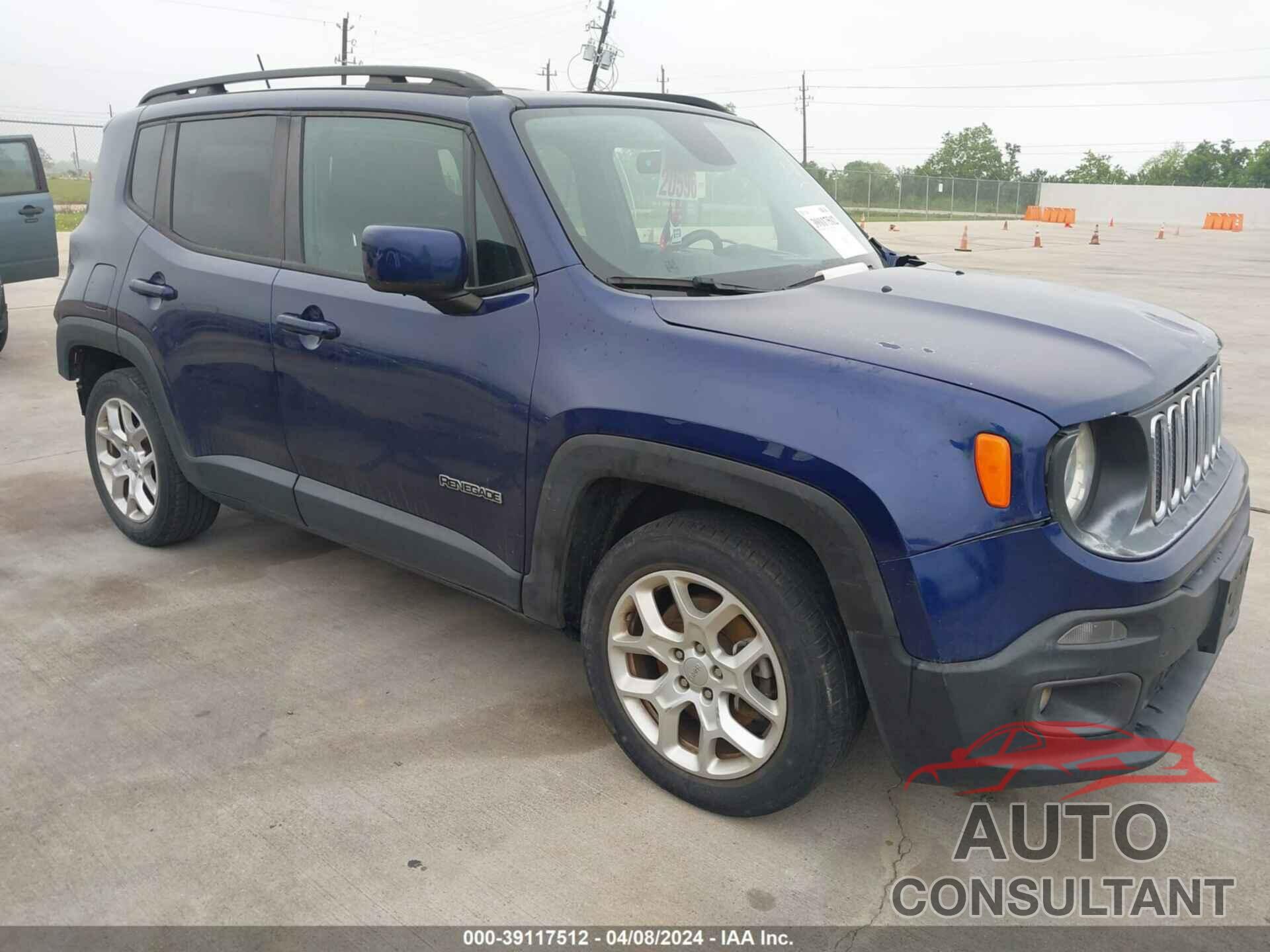 JEEP RENEGADE 2017 - ZACCJABB4HPF38625