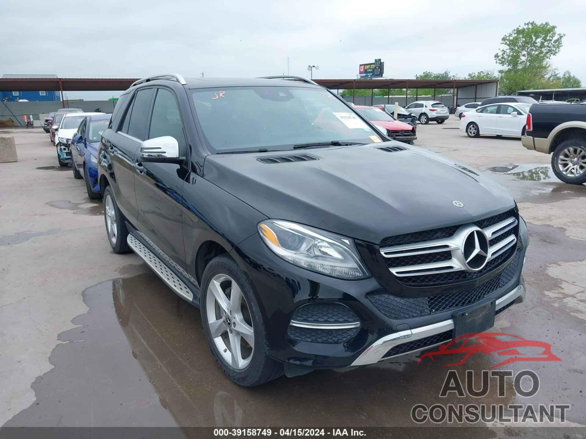 MERCEDES-BENZ GLE 350 2018 - 4JGDA5JB0JB051334