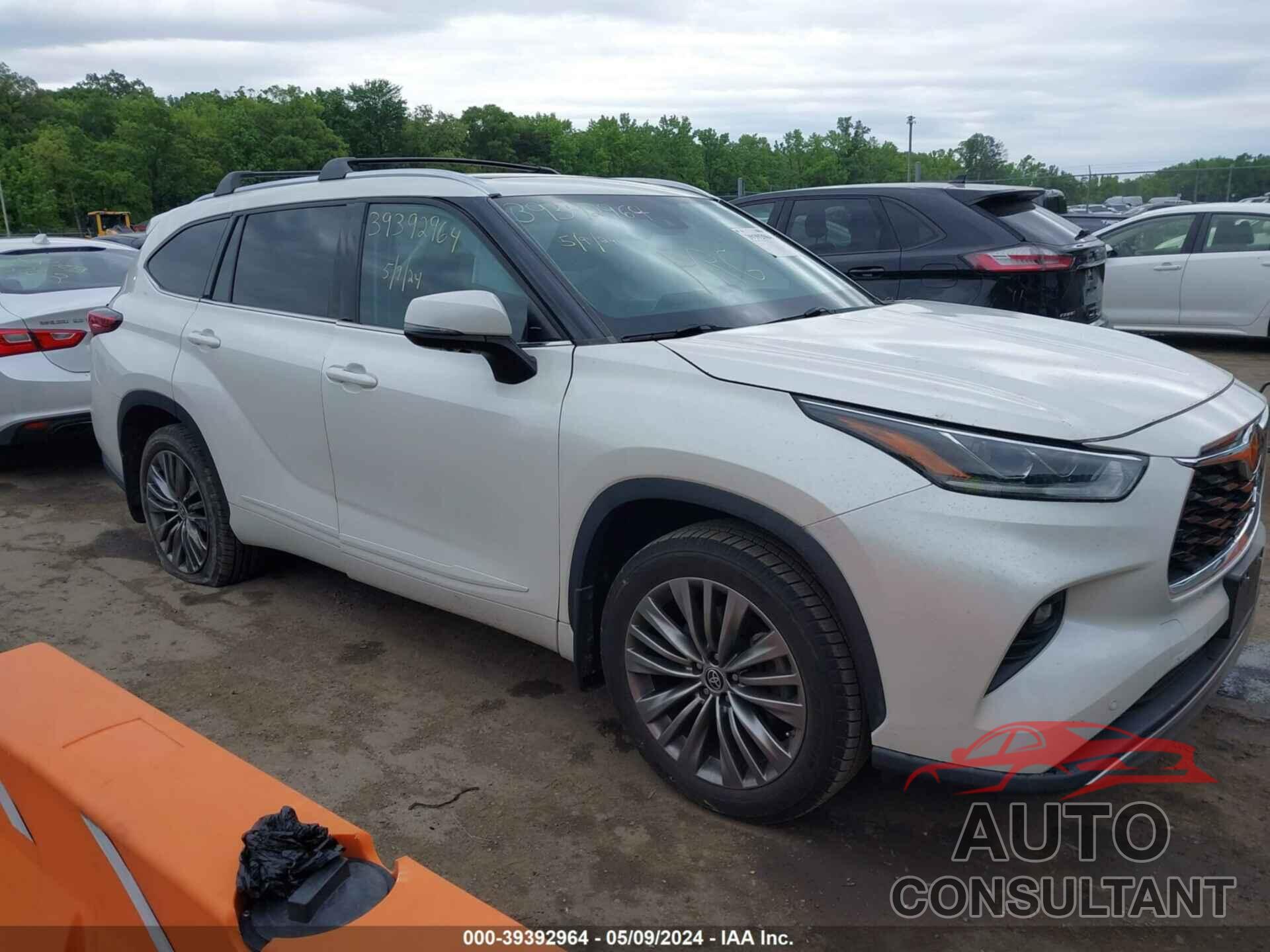 TOYOTA HIGHLANDER 2020 - 5TDFZRBH0LS004462