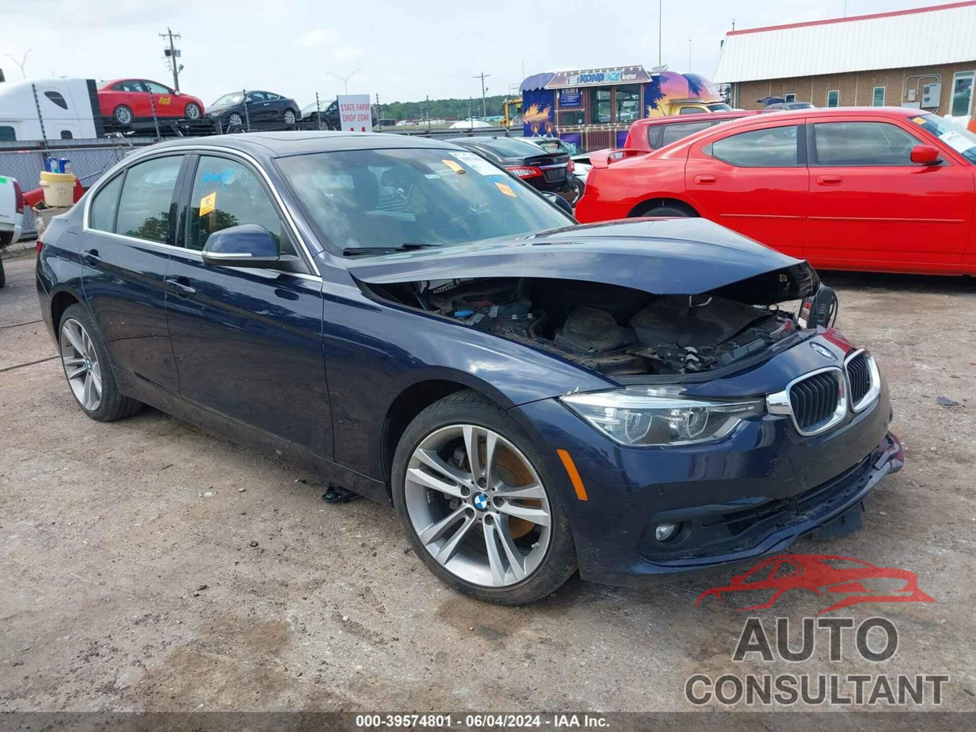 BMW 330I 2017 - WBA8D9G35HNU64103