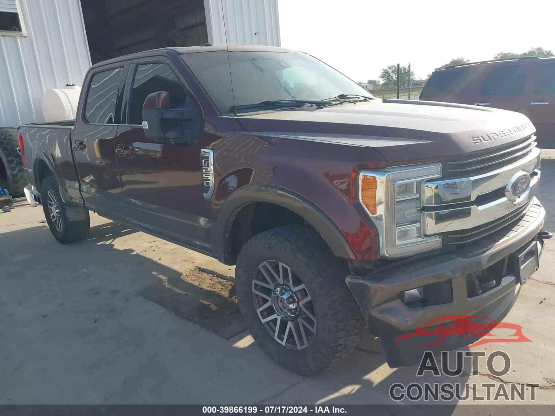 FORD F-250 2017 - 1FT7W2BT5HEC00662