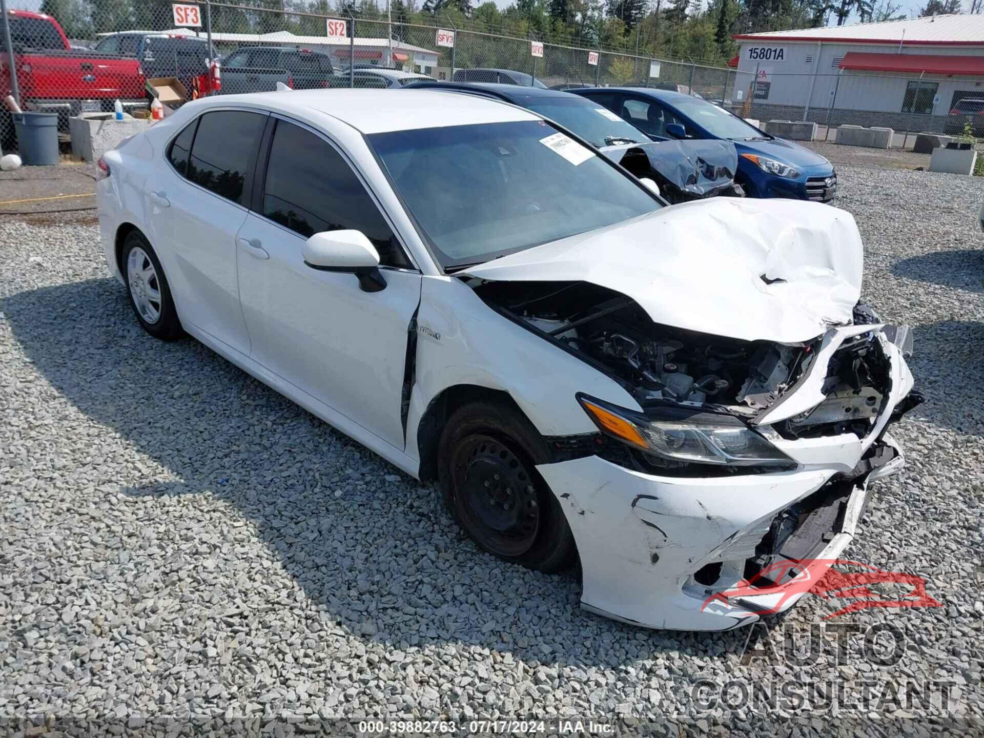 TOYOTA CAMRY HYBRID 2019 - 4T1B31HK0KU510321