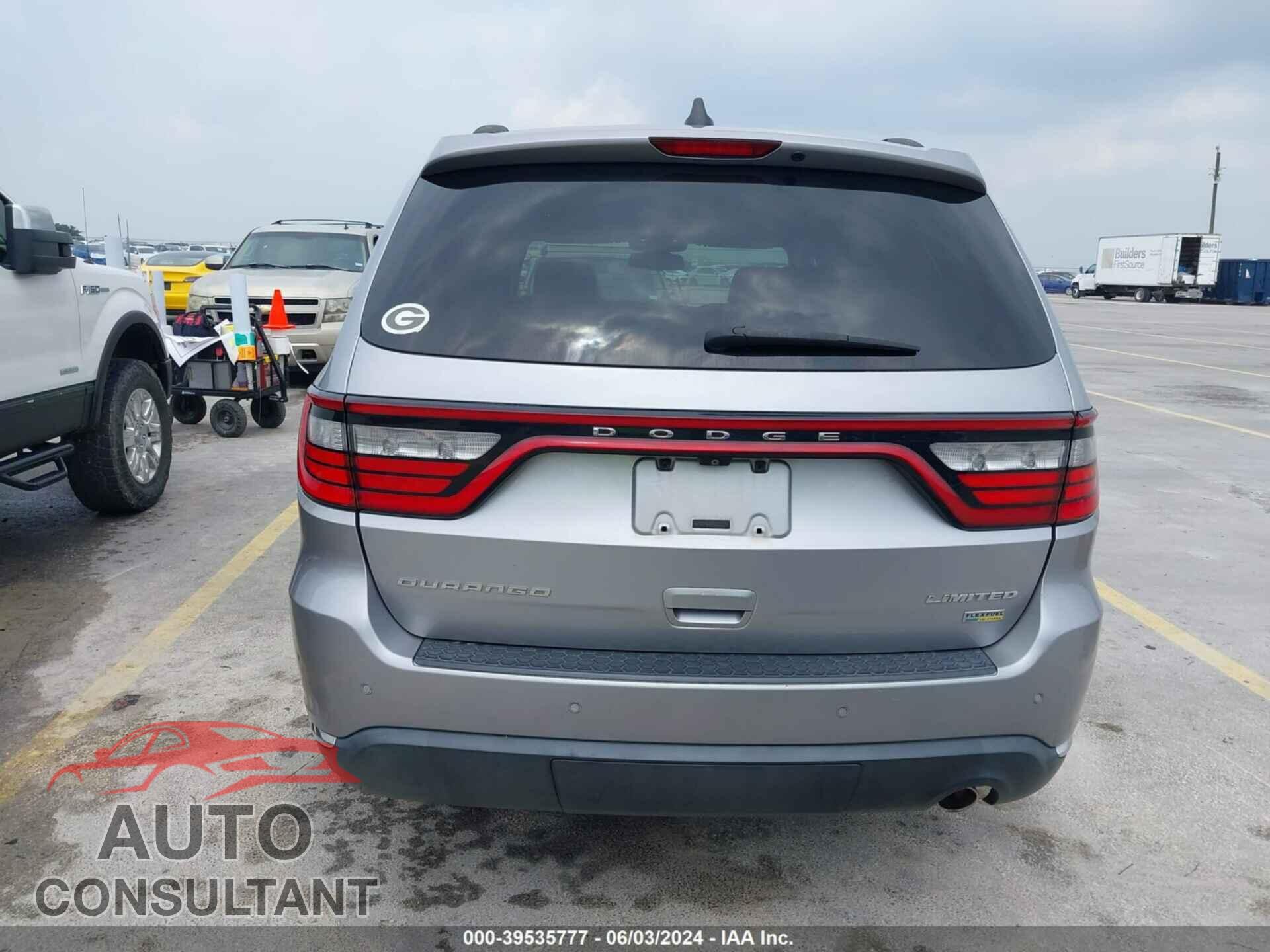 DODGE DURANGO 2015 - 1C4RDHDGXFC708958