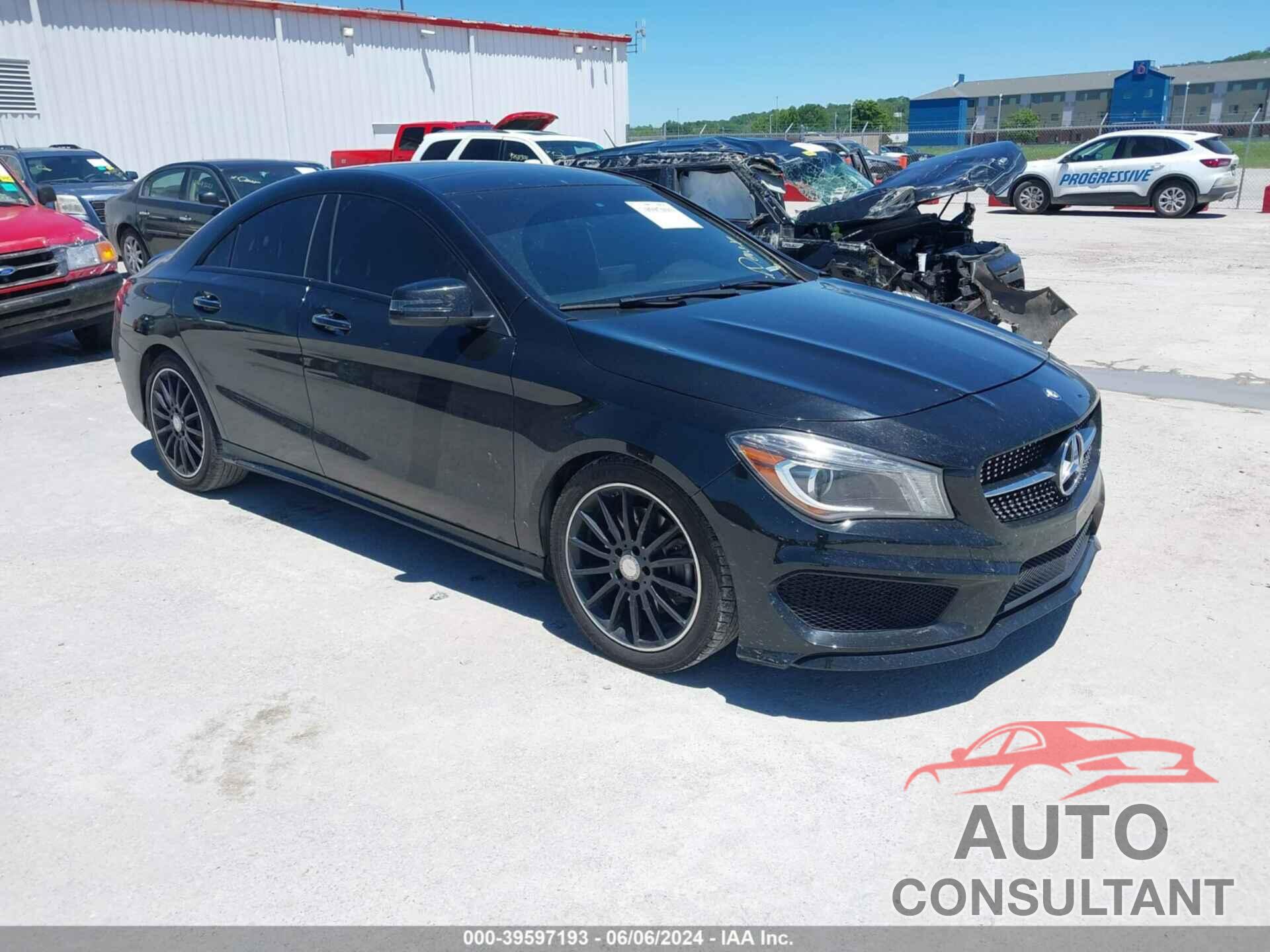 MERCEDES-BENZ CLA 250 2016 - WDDSJ4EB2GN394062