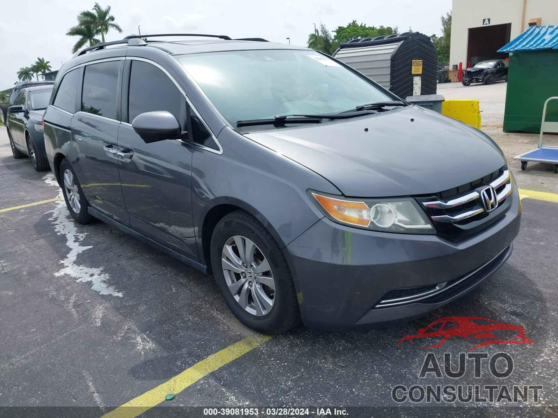 HONDA ODYSSEY 2016 - 5FNRL5H61GB137660