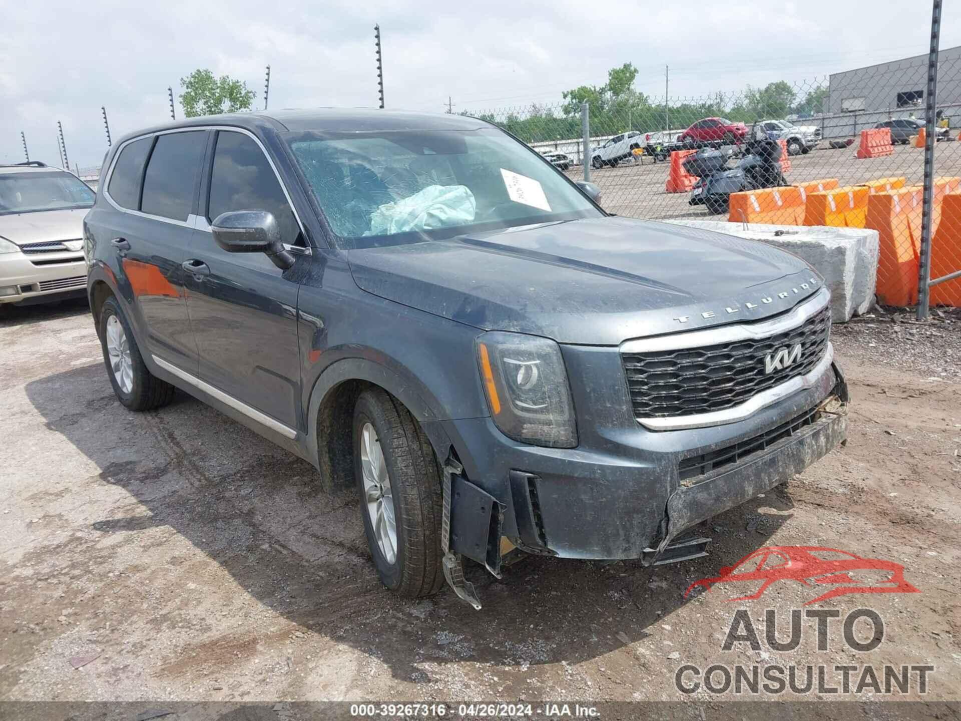 KIA TELLURIDE 2022 - 5XYP2DHC4NG259736