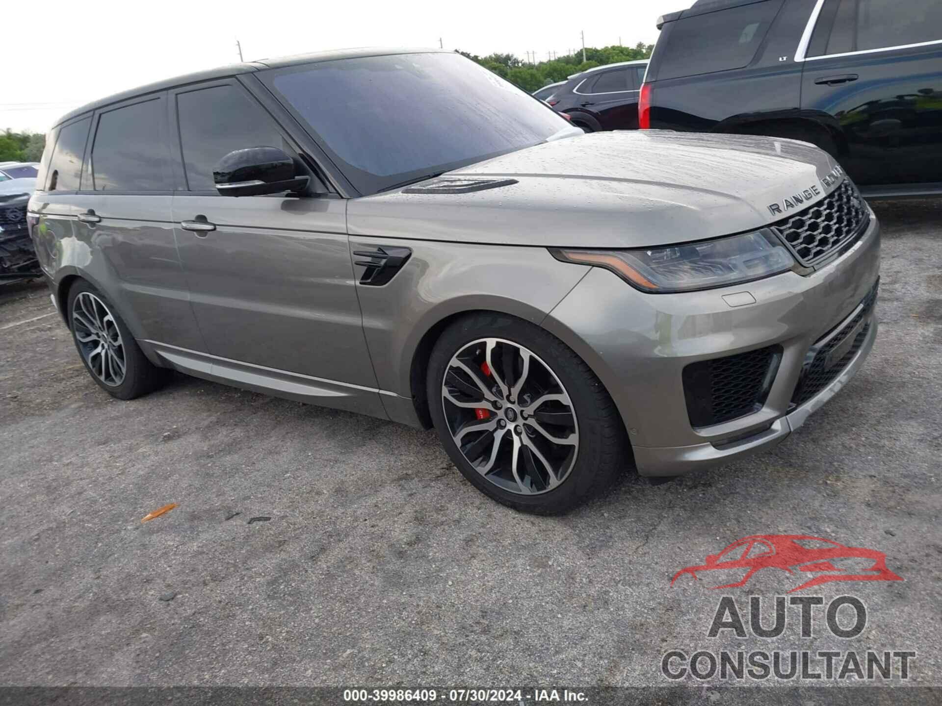 LAND ROVER RANGE ROVER SPORT 2020 - SALWV2SE2LA876446