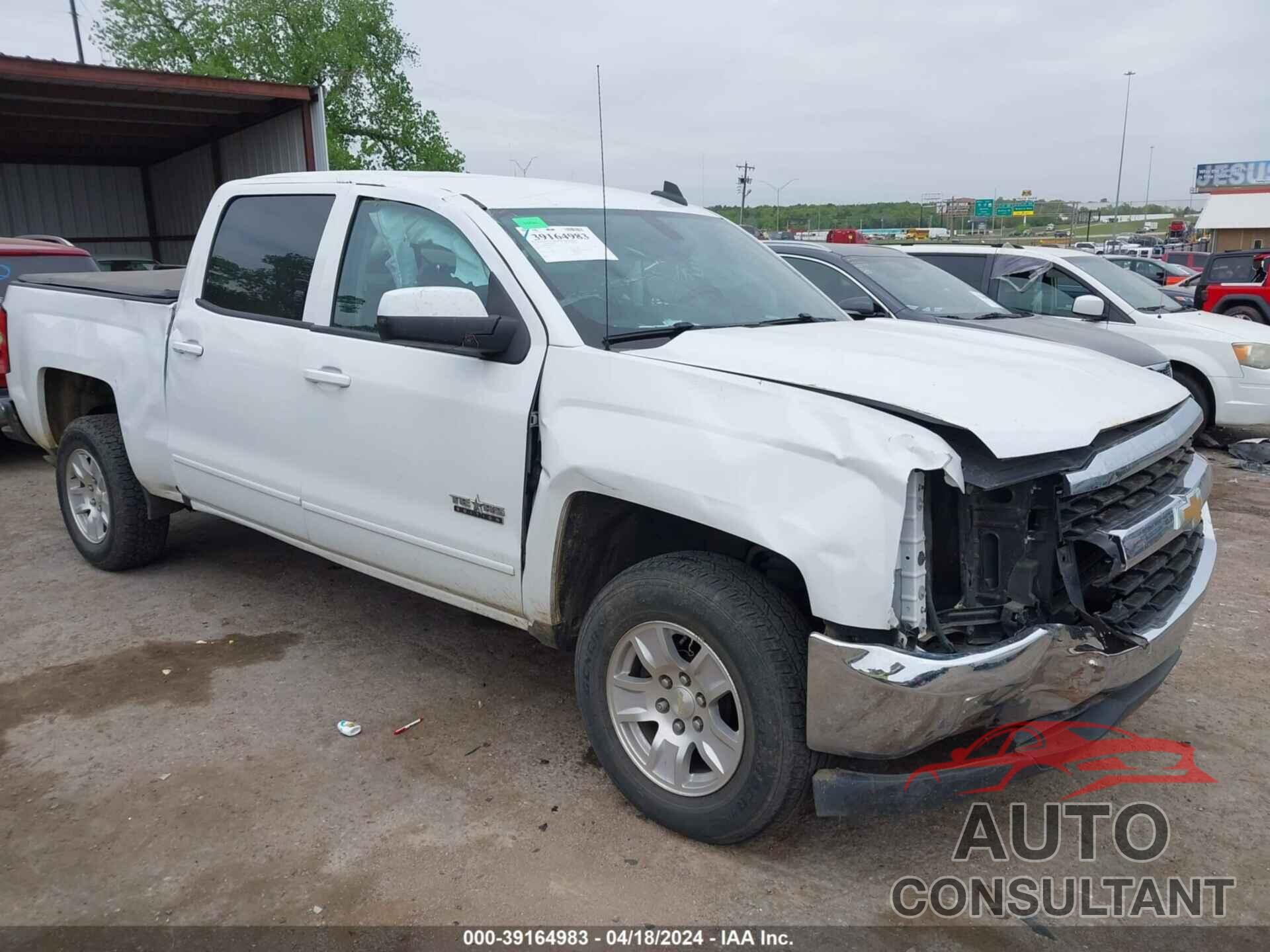 CHEVROLET SILVERADO 2018 - 3GCUCRER7JG438371