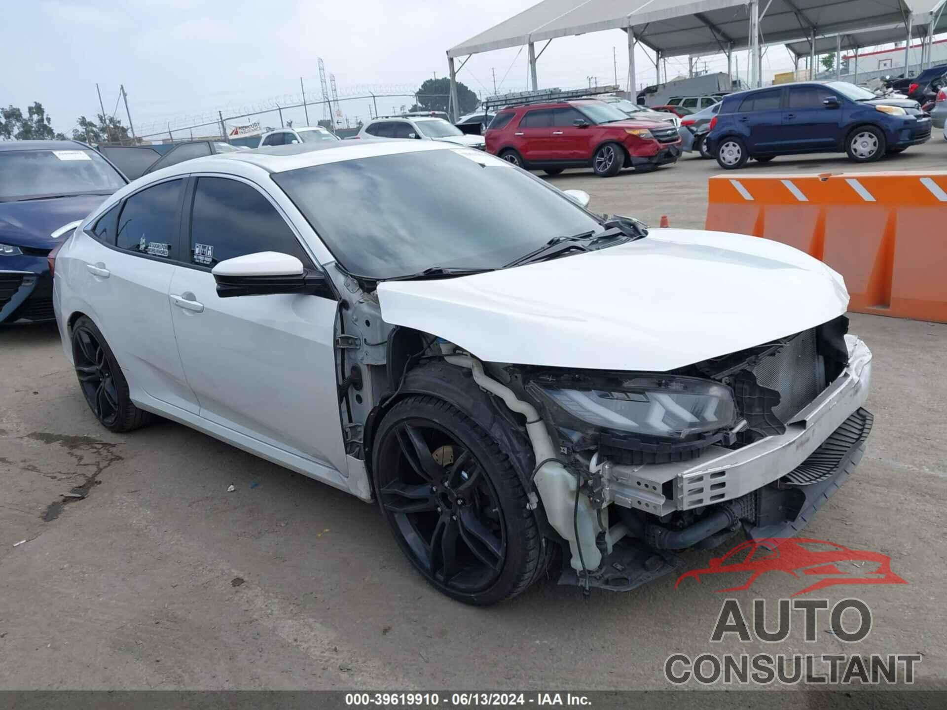 HONDA CIVIC SI 2019 - 2HGFC1E51KH705675