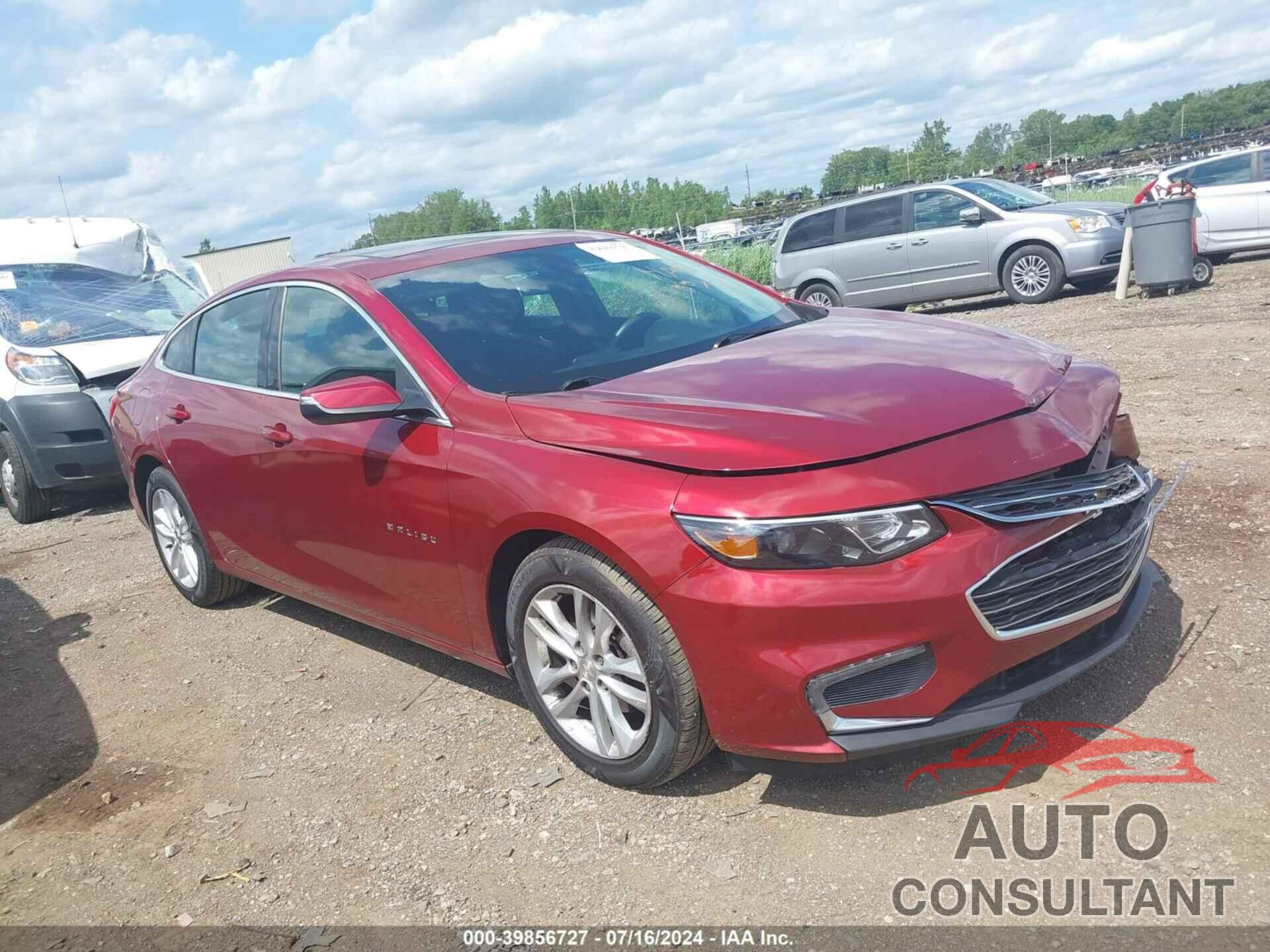 CHEVROLET MALIBU 2017 - 1G1ZE5ST7HF247238