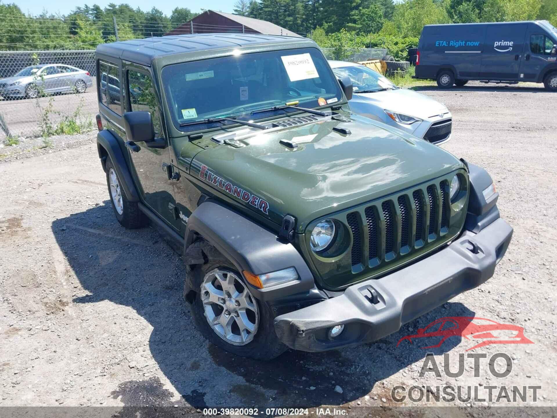 JEEP WRANGLER 2021 - 1C4HJXAG8MW656132