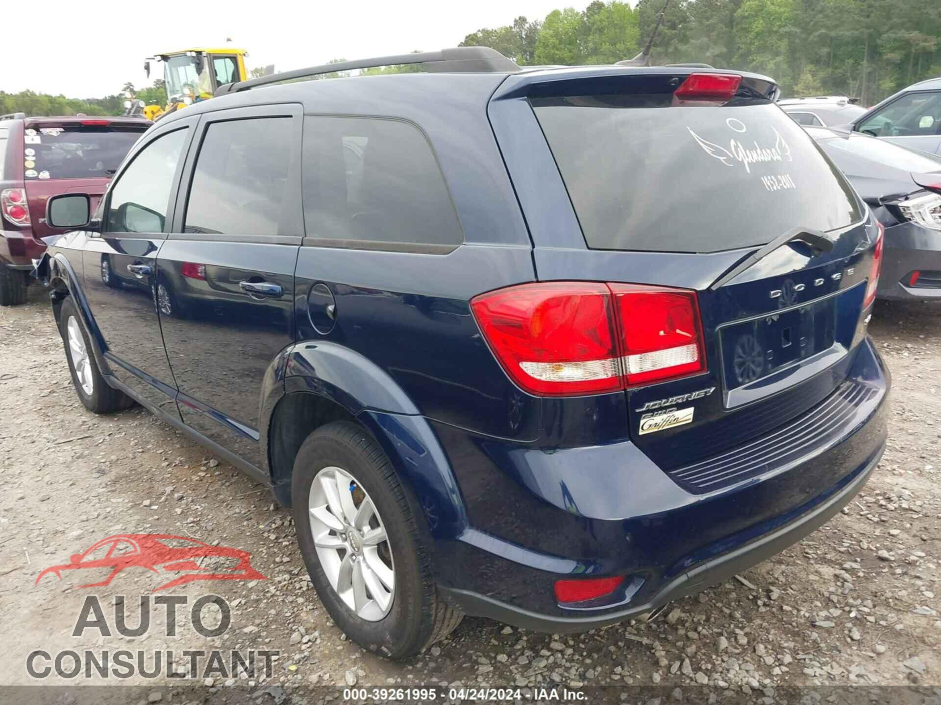 DODGE JOURNEY 2017 - 3C4PDDBG7HT525978